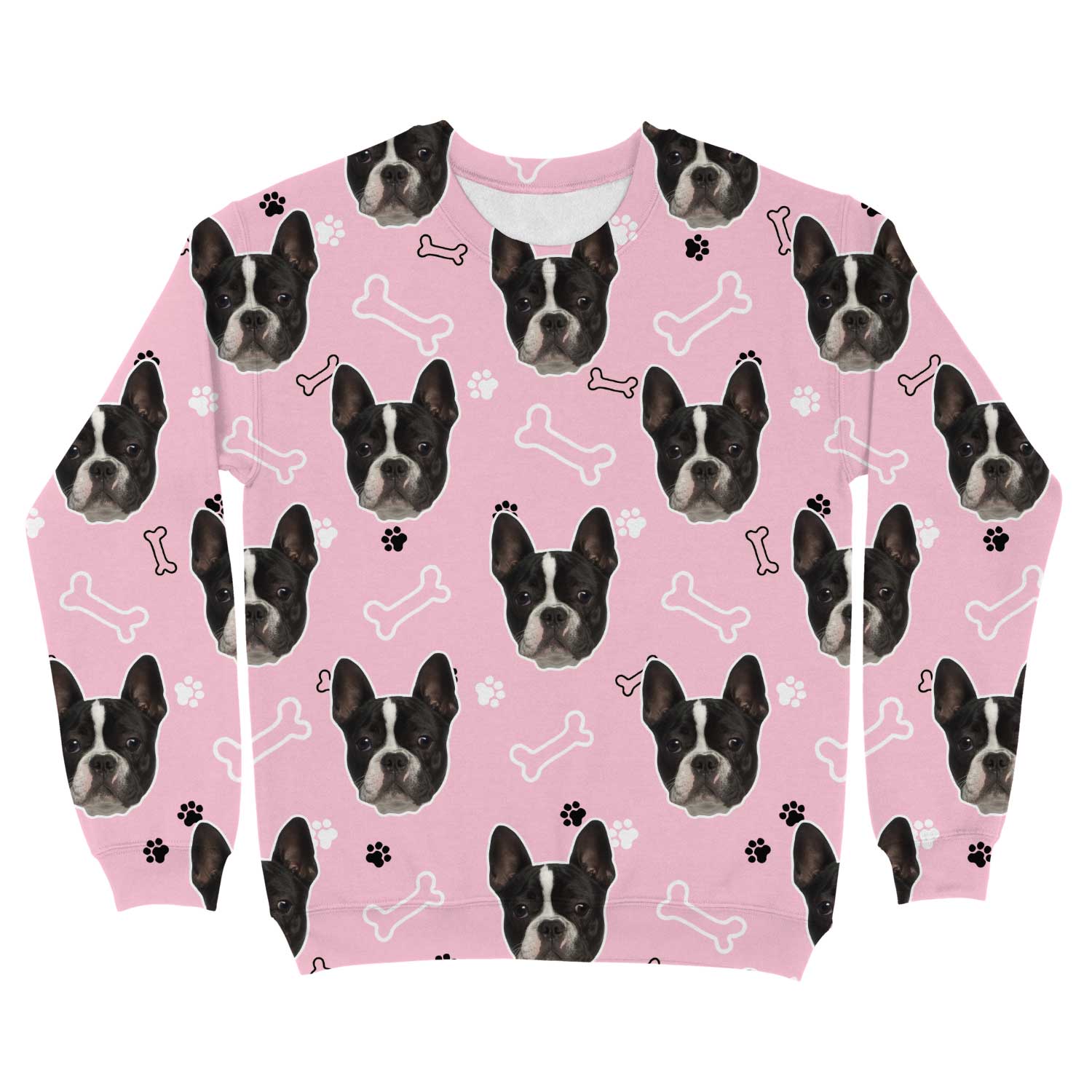 Doodle Paws and Bones Personalized Sweatshirt