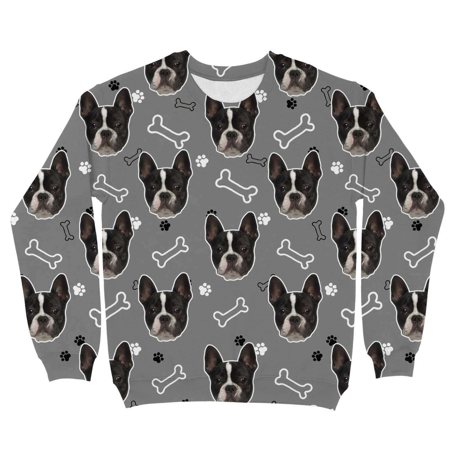 Doodle Paws and Bones Personalized Sweatshirt
