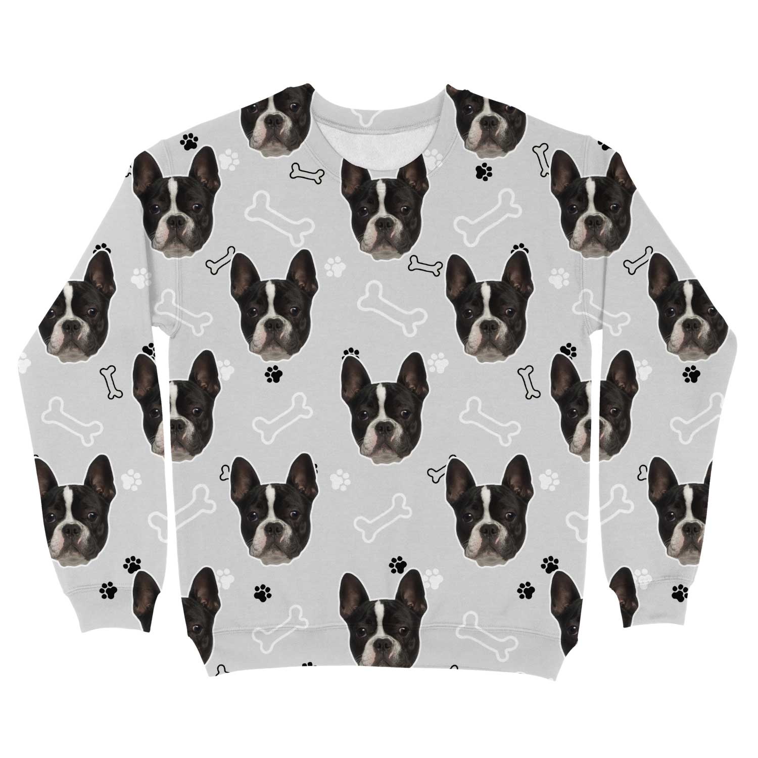 Doodle Paws and Bones Personalized Sweatshirt