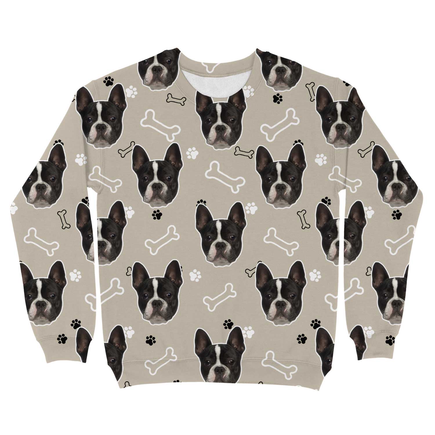 Doodle Paws and Bones Personalized Sweatshirt