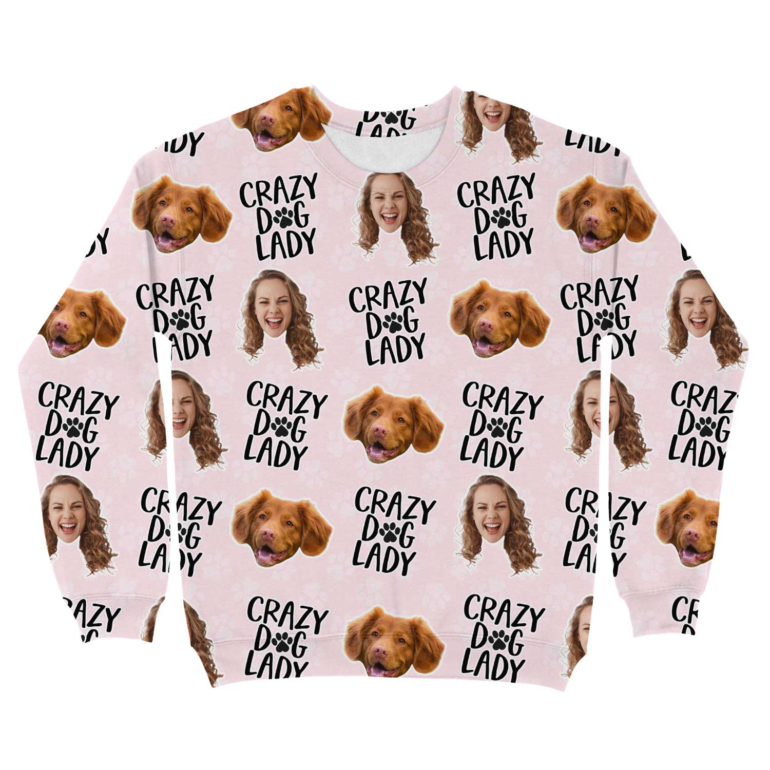 Crazy Dog Lady Personalized Sweatshirt