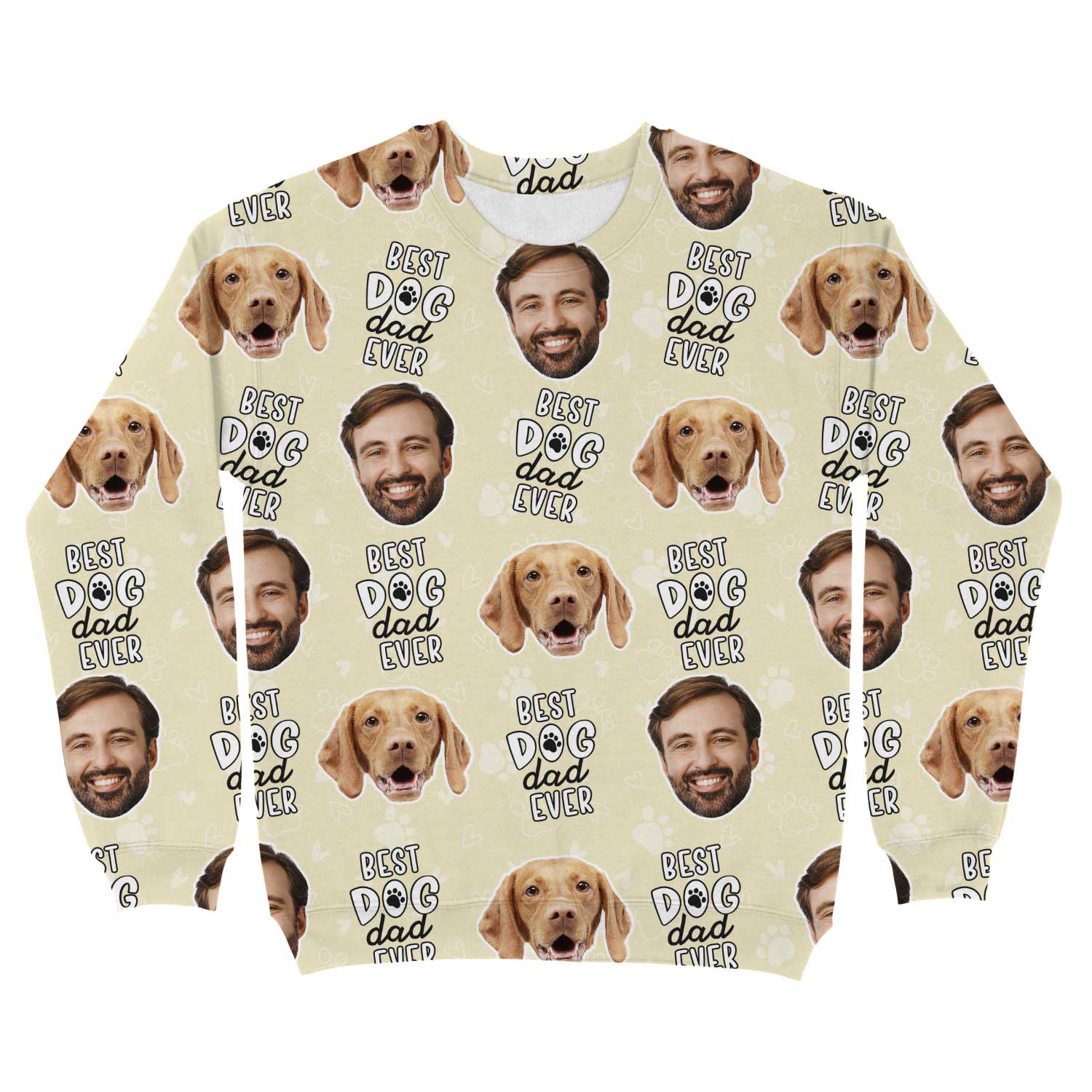 Best Dog Dad Ever Personalized Sweatshirt