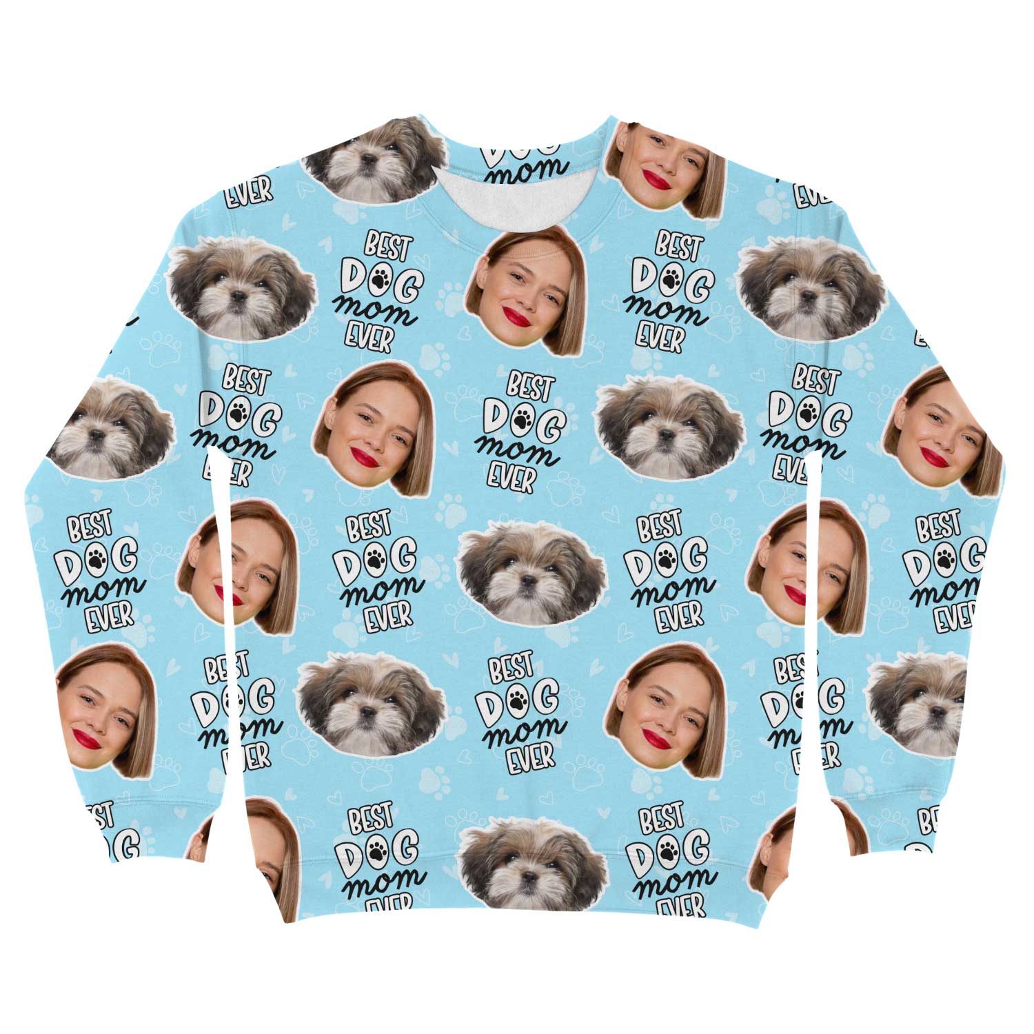 Best Dog Mom Ever Personalized Sweatshirt