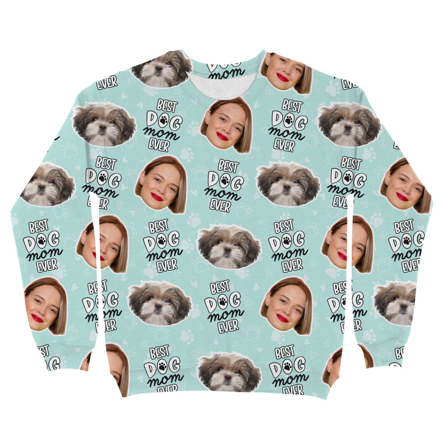 Best Dog Mom Ever Personalized Sweatshirt