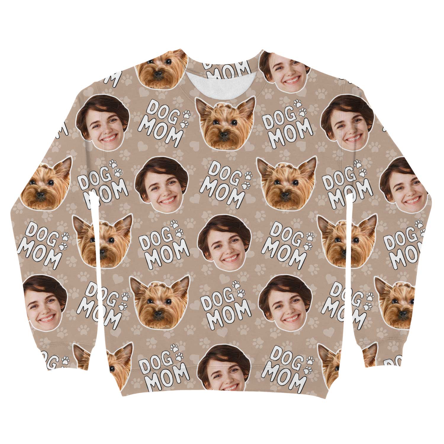 Dog Mom Personalized Sweatshirt