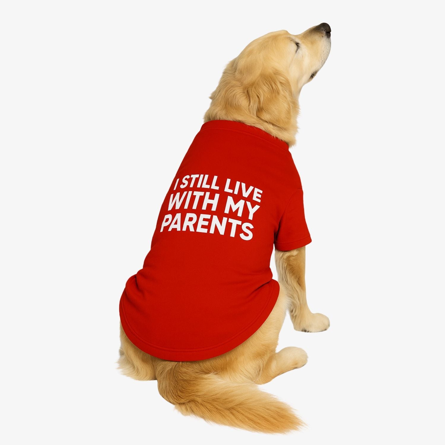 I Still Live With My Parents Dog T Shirt
