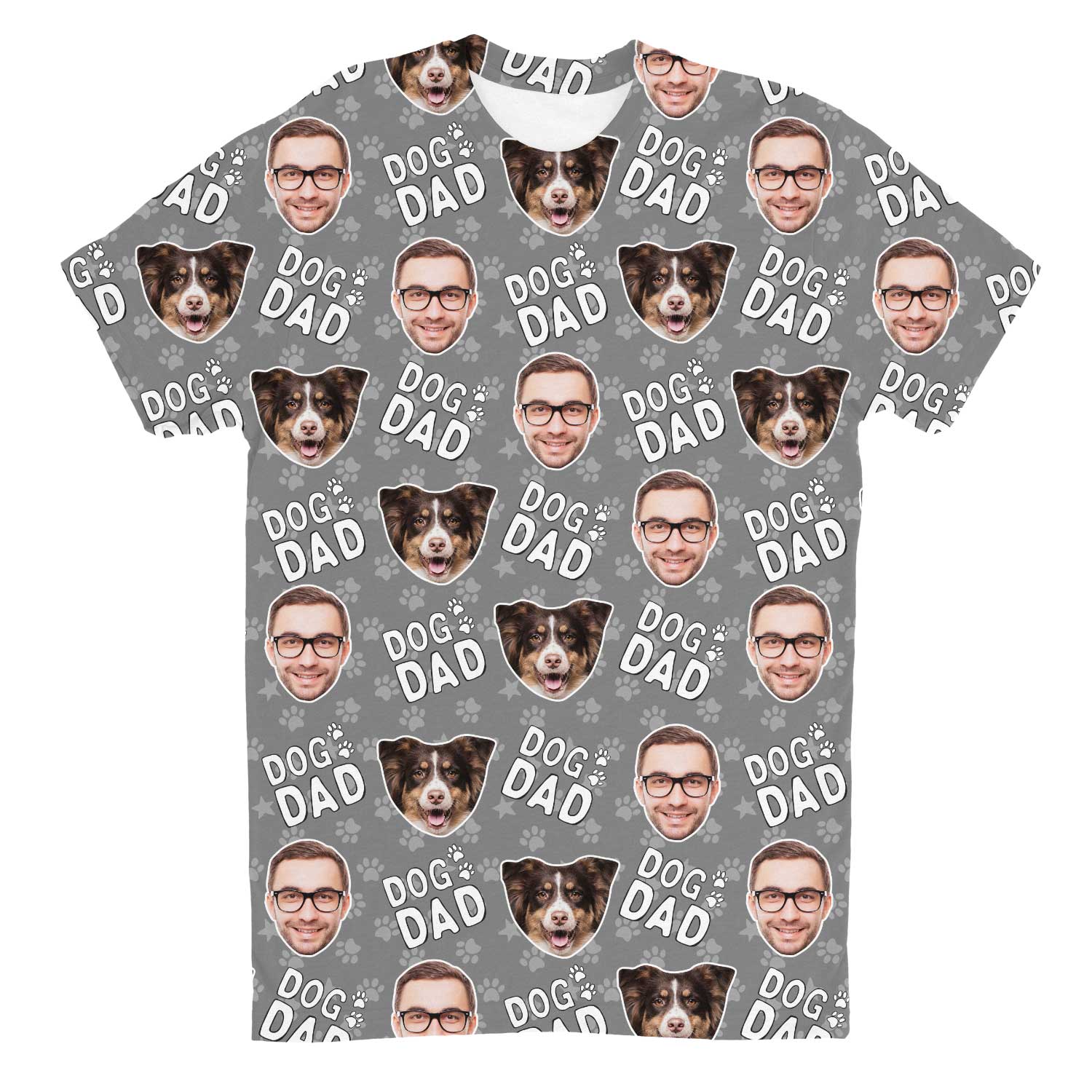 Dog Dad Custom T-Shirt