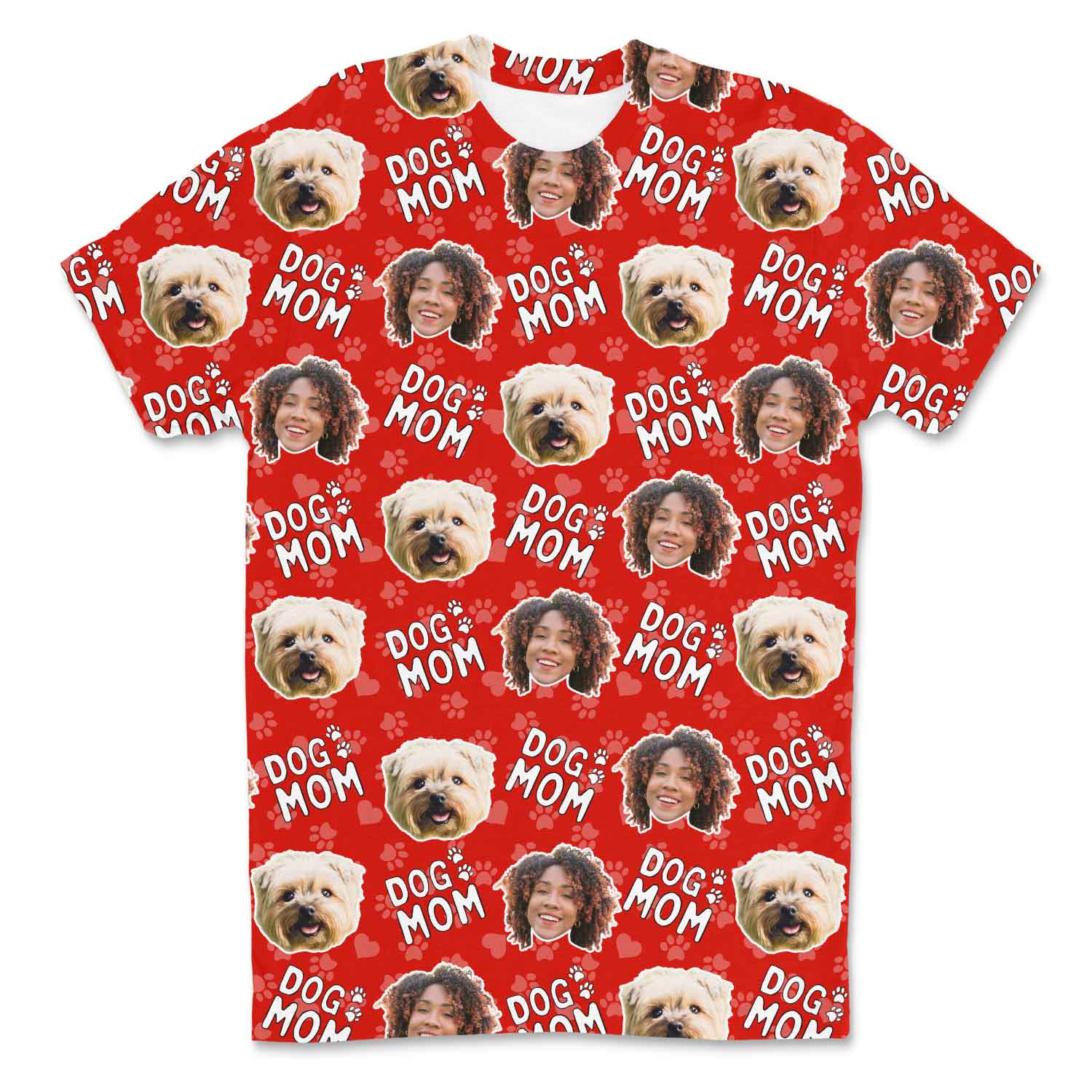 Dog Mom Custom T-Shirt