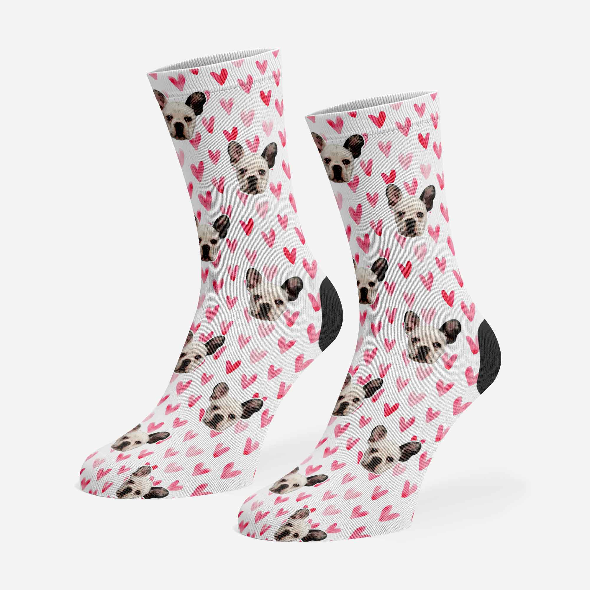 Love Heart Dogzy Socks