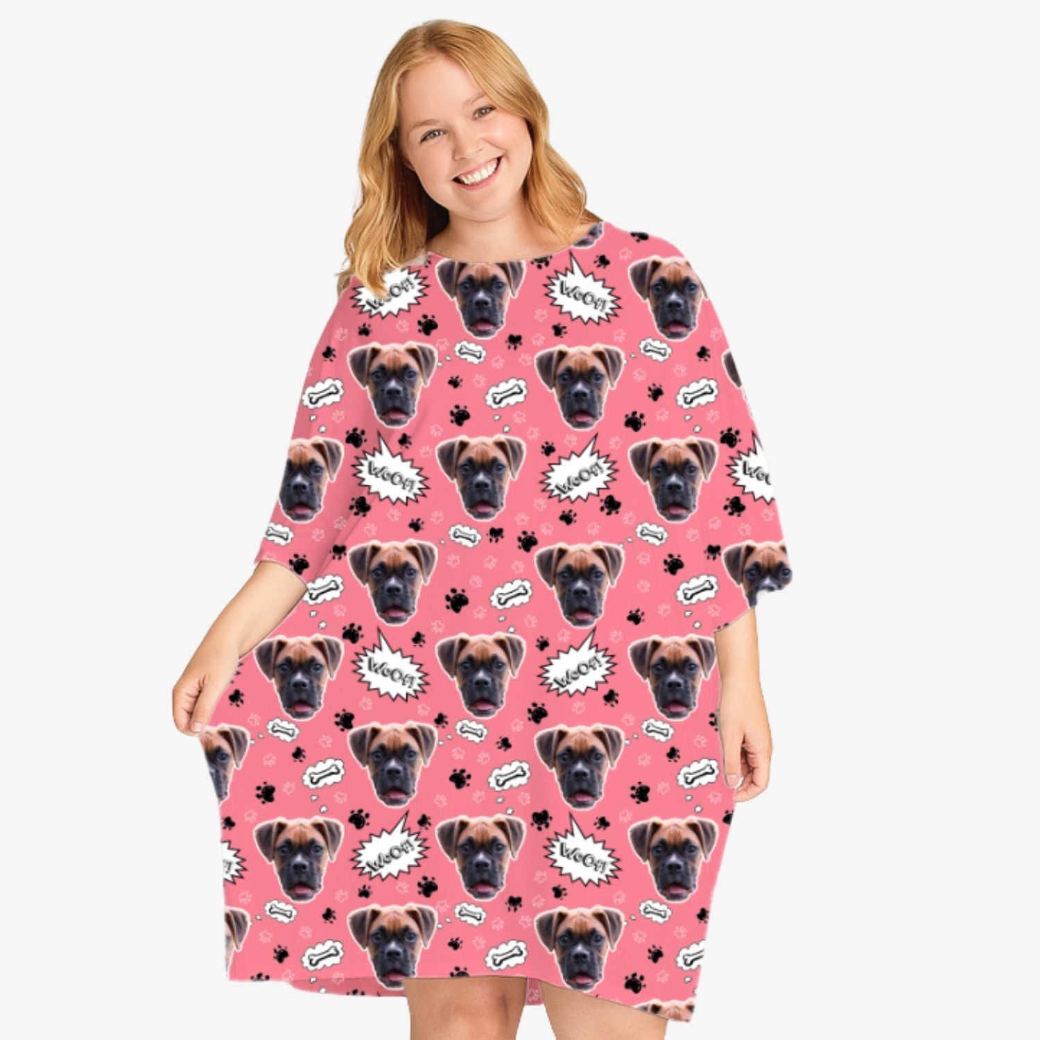 Dog Woof Custom Sleep Tee