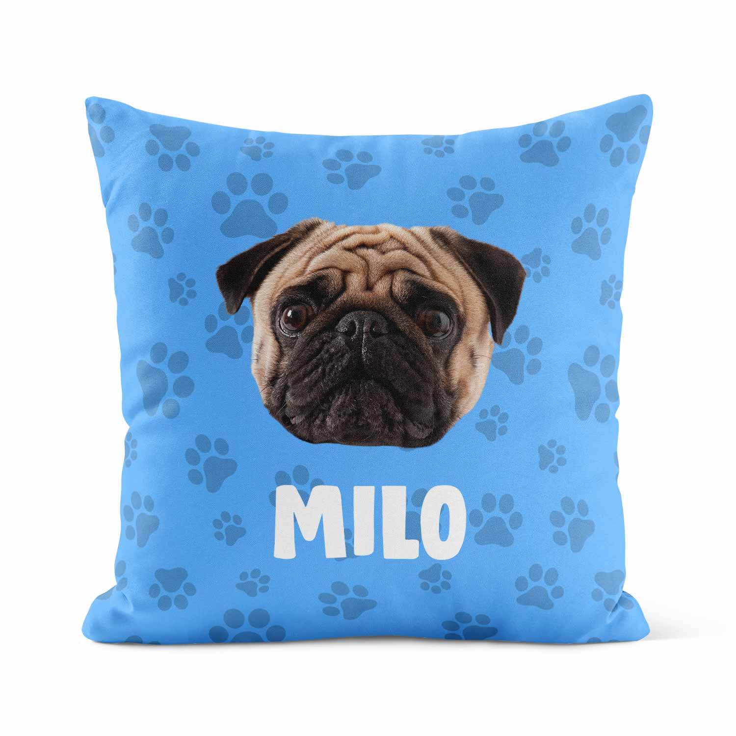 Your Dog Name & Face Custom Cushion