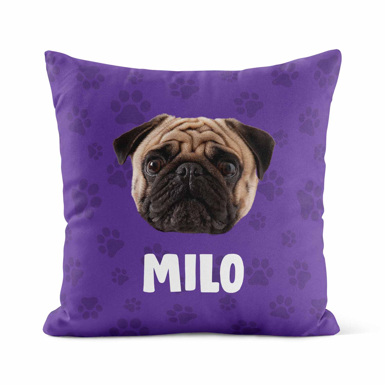 Your Dog Name & Face Custom Cushion