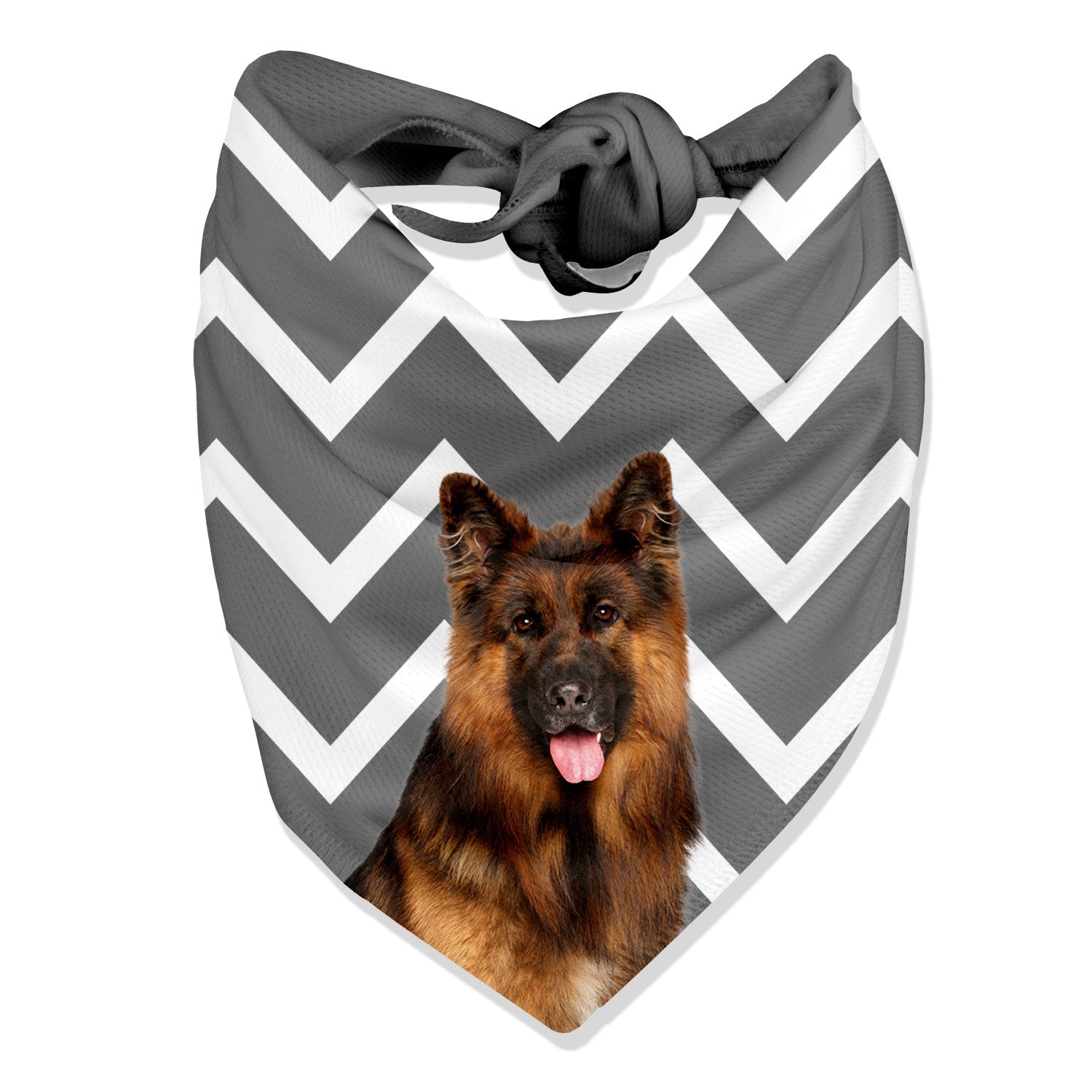 Zigzag Personalized Dog Bandana