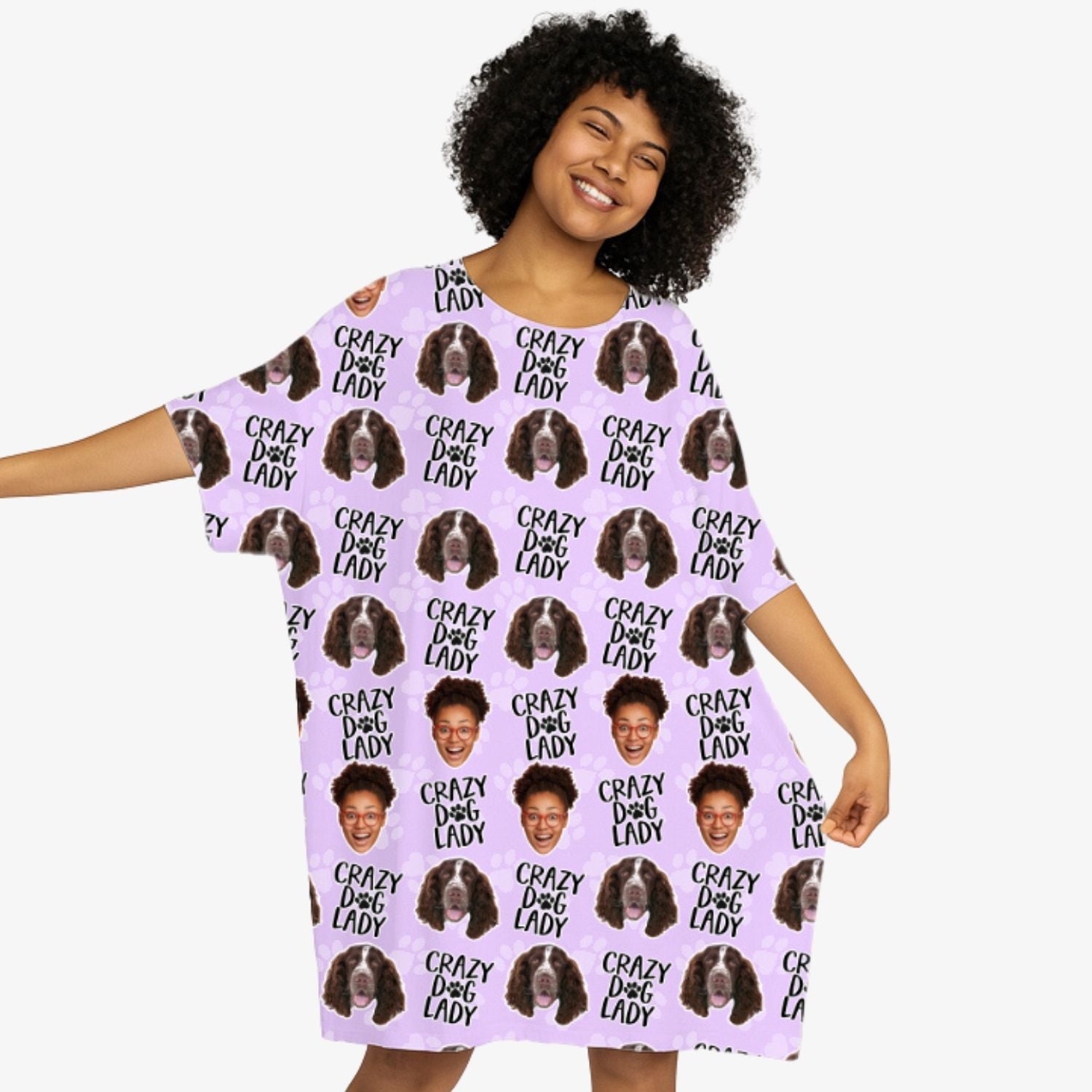 Crazy Dog Lady Sleep Tee