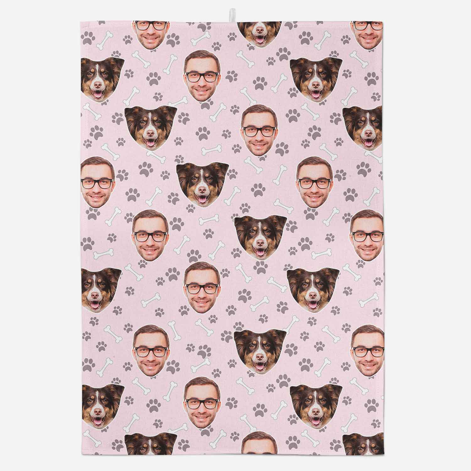 Your Dog & You Personalized Dish Towel