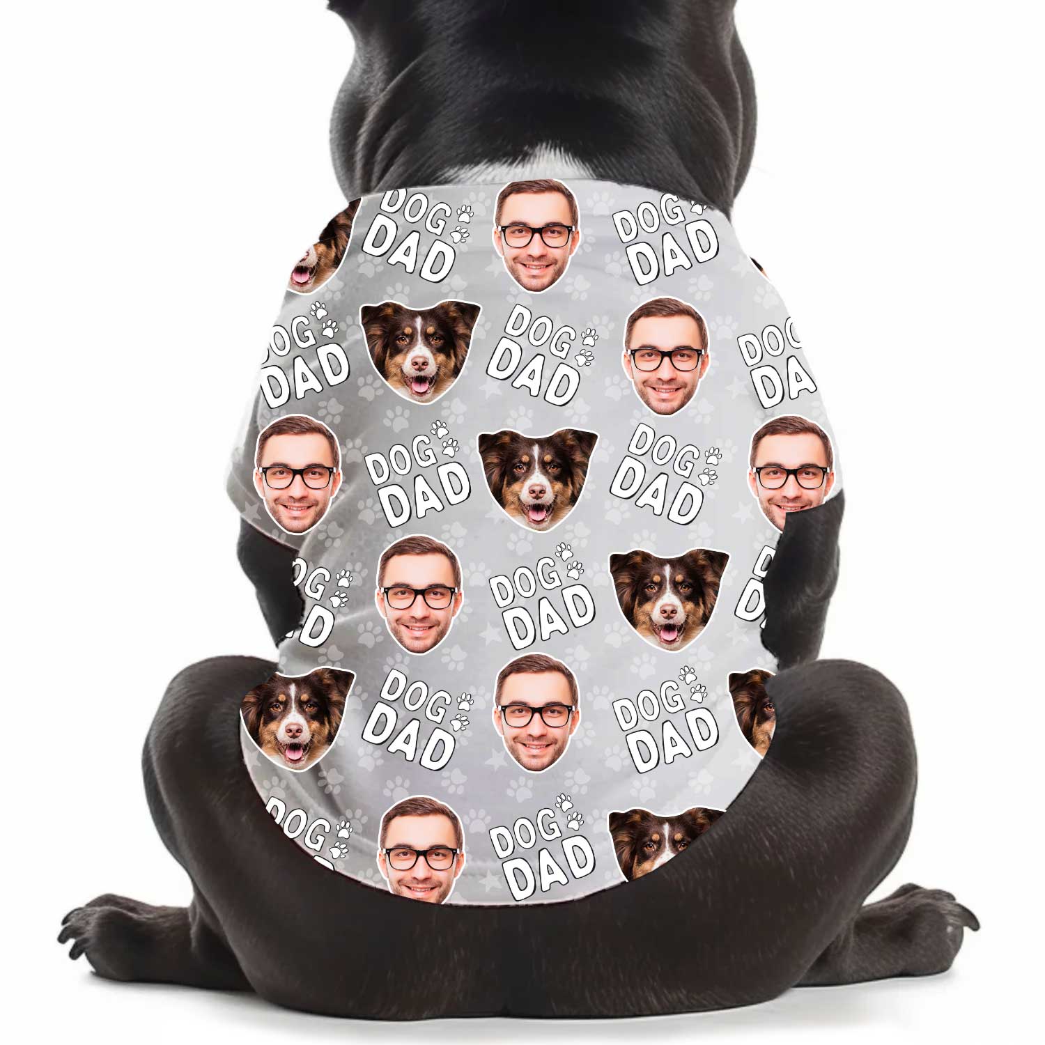 Dog Dad Personalized Dog T Shirt