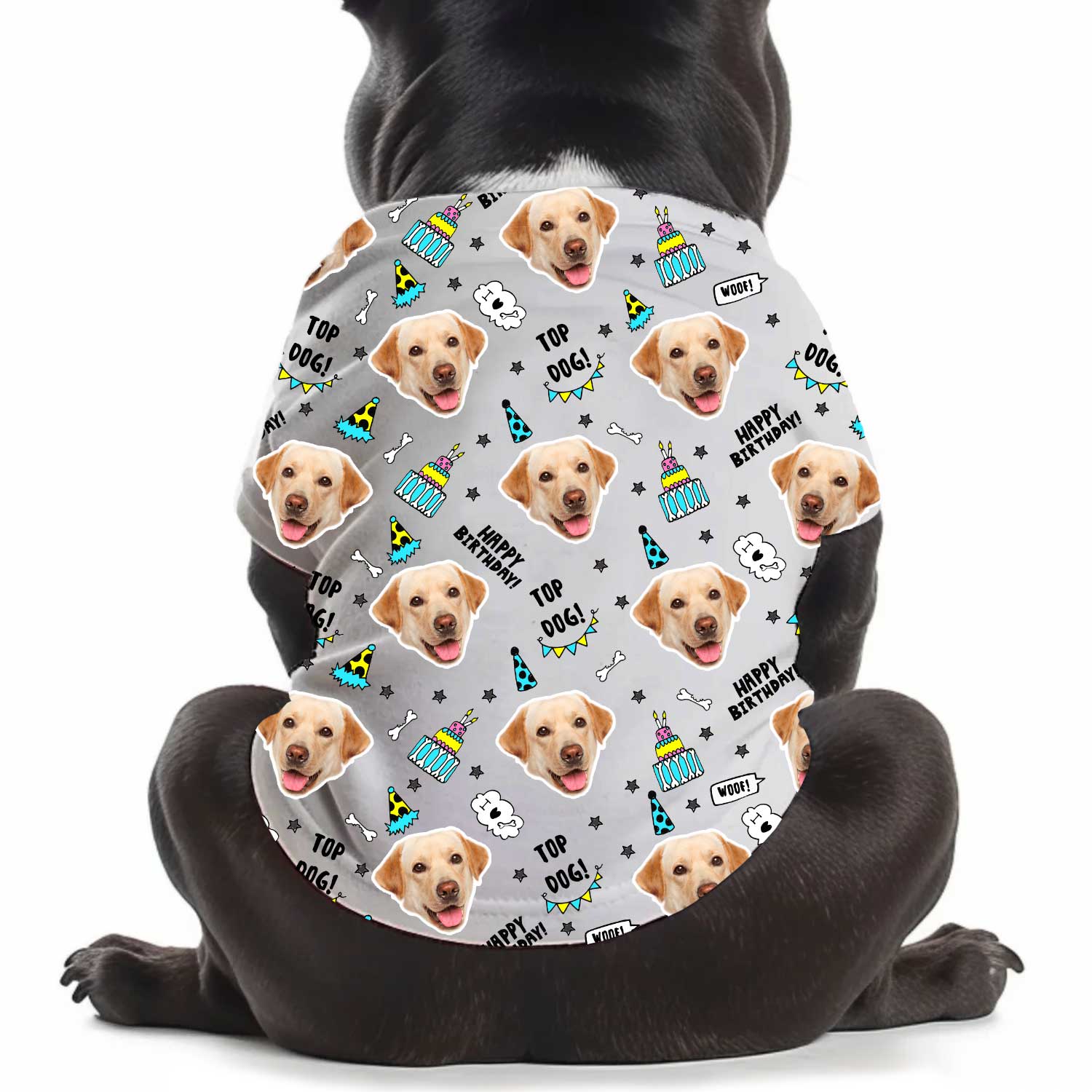 Top Dog Birthday Personalized T Shirt