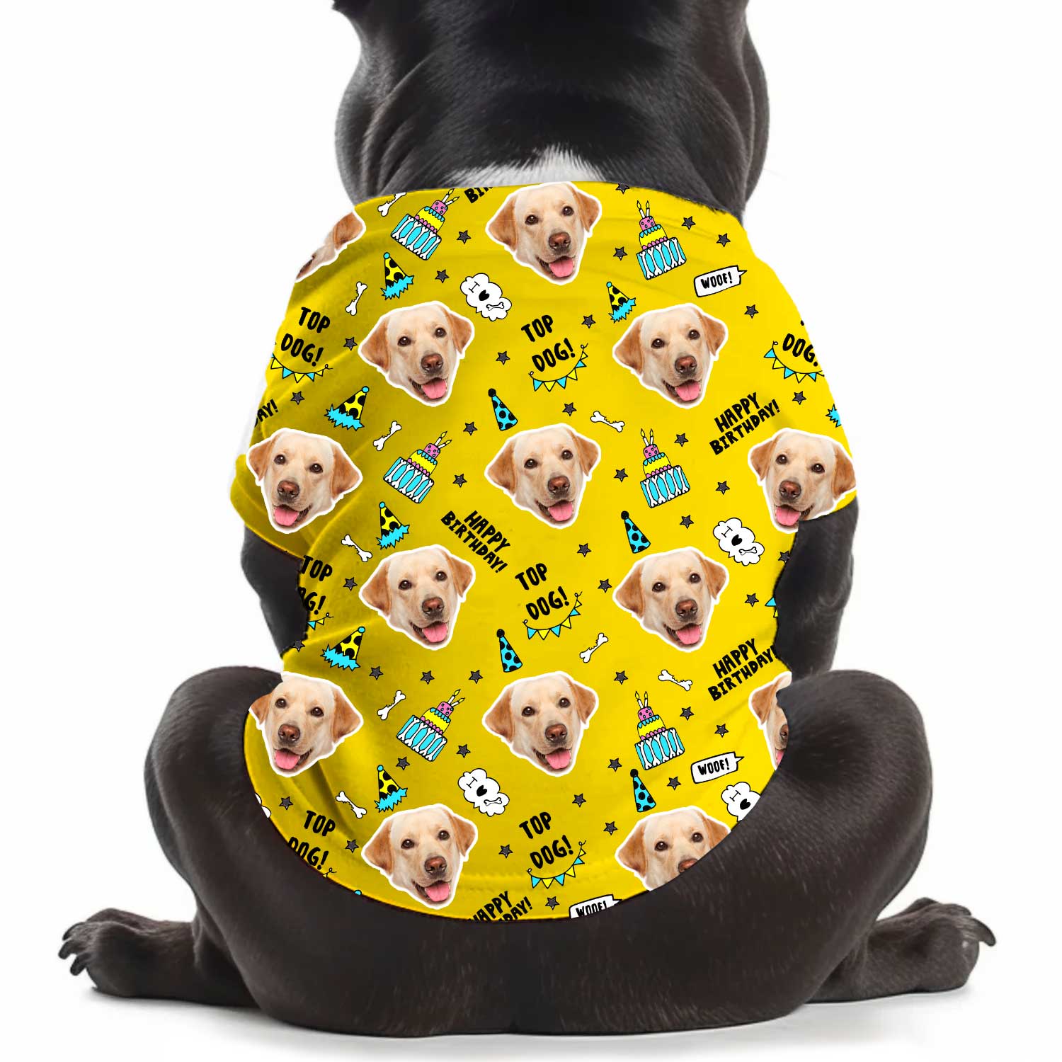 Top Dog Birthday Personalized T Shirt