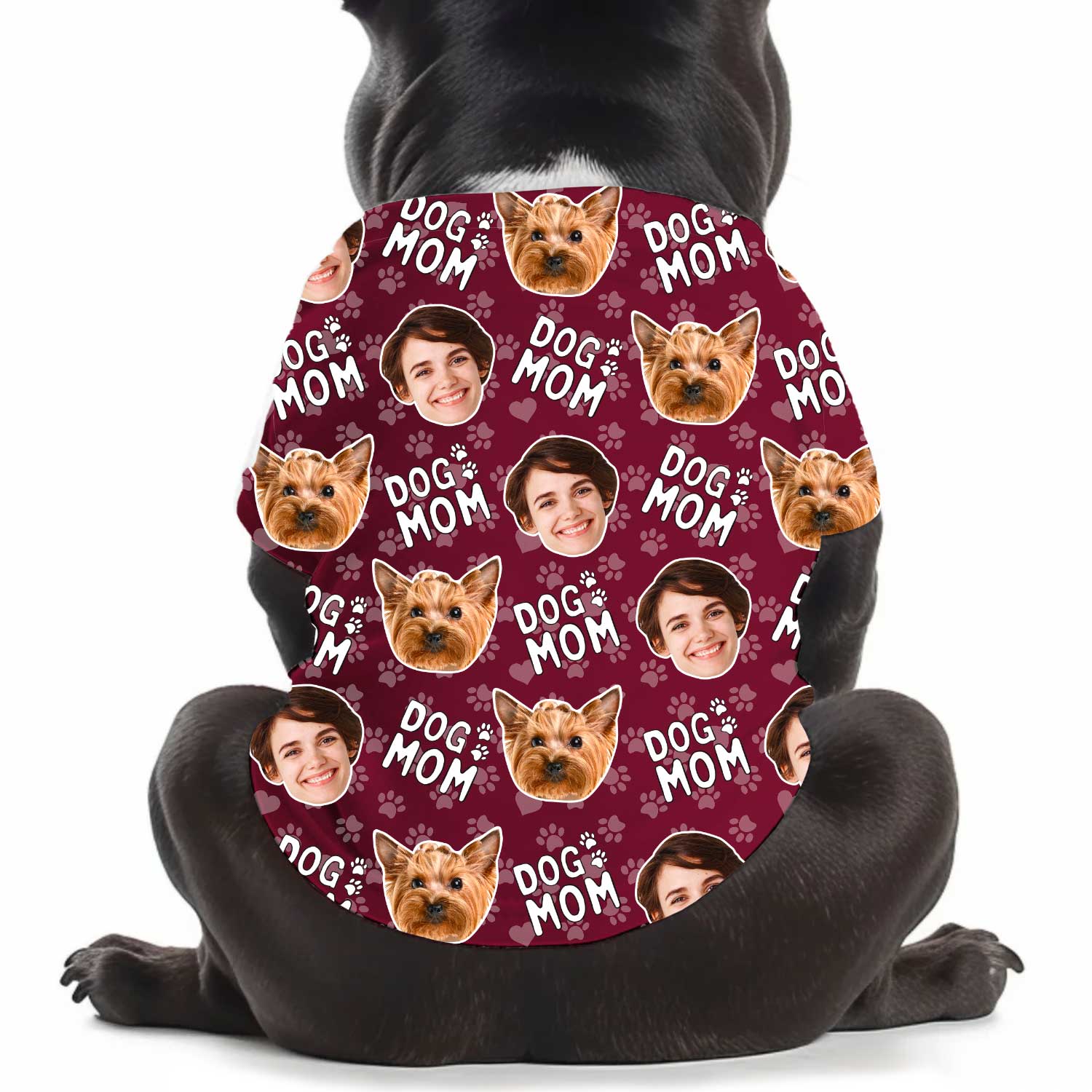 Dog Mom Personalized Dog T Shirt