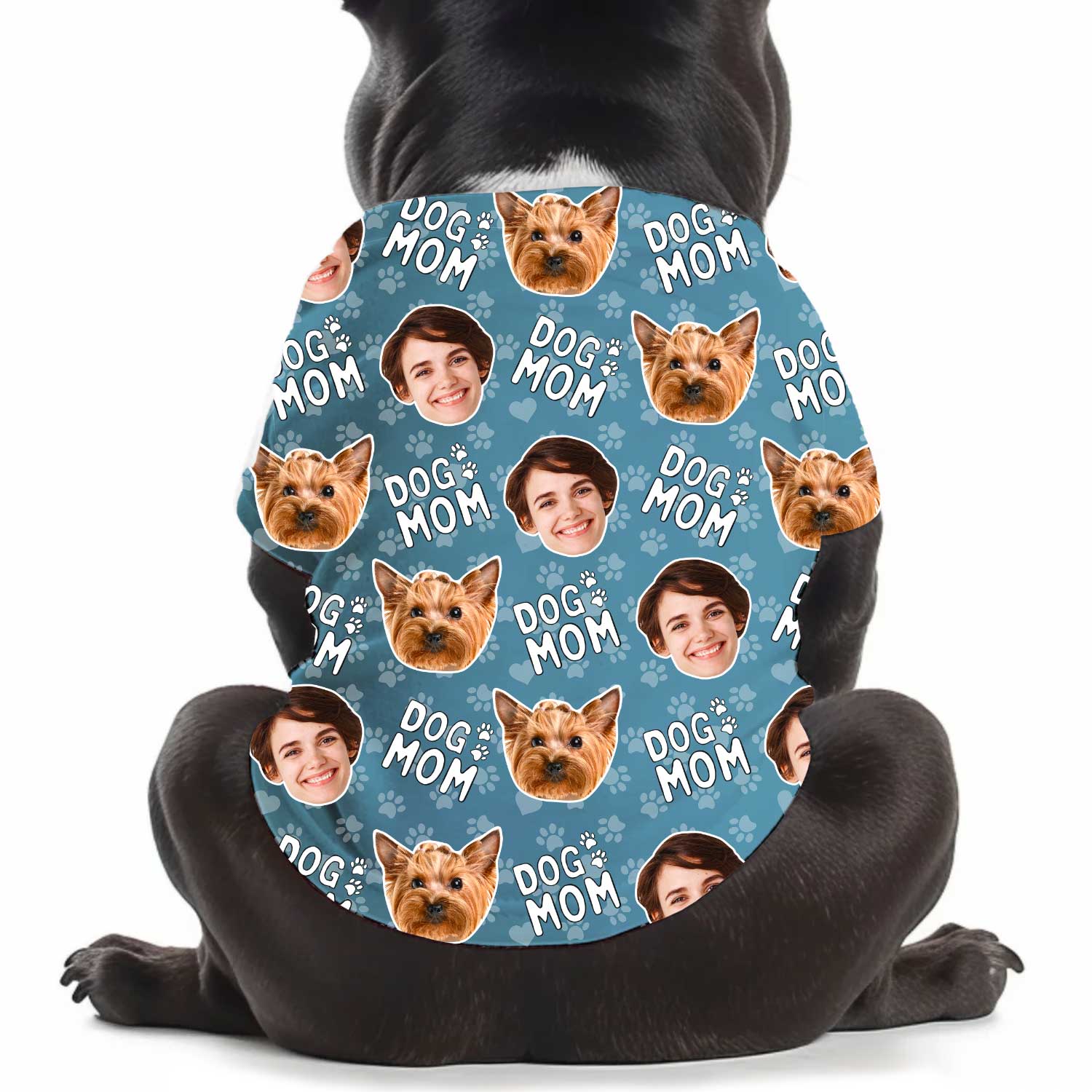 Dog Mom Personalized Dog T Shirt