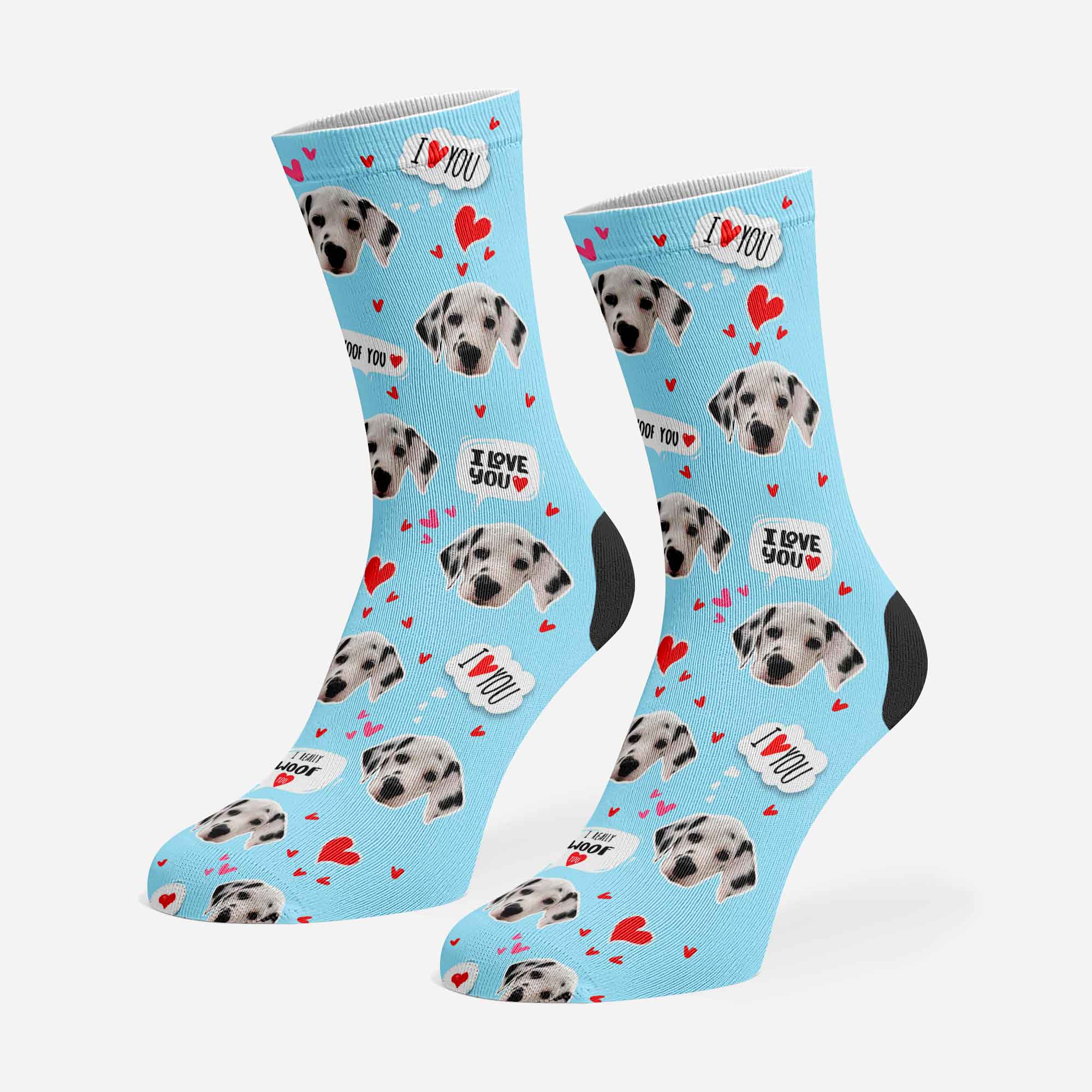 I Woof You Socks