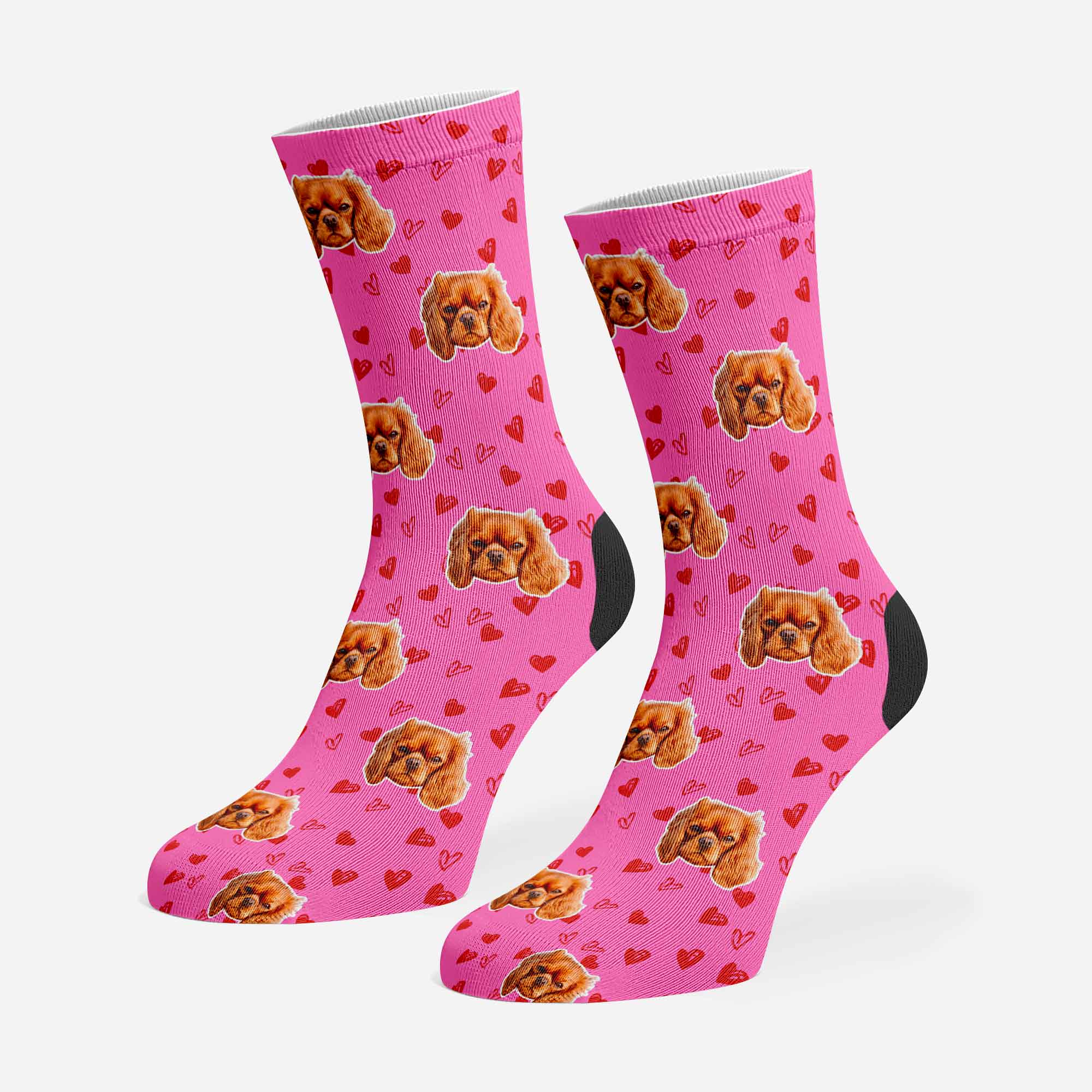 Your Dog Love Heart Socks