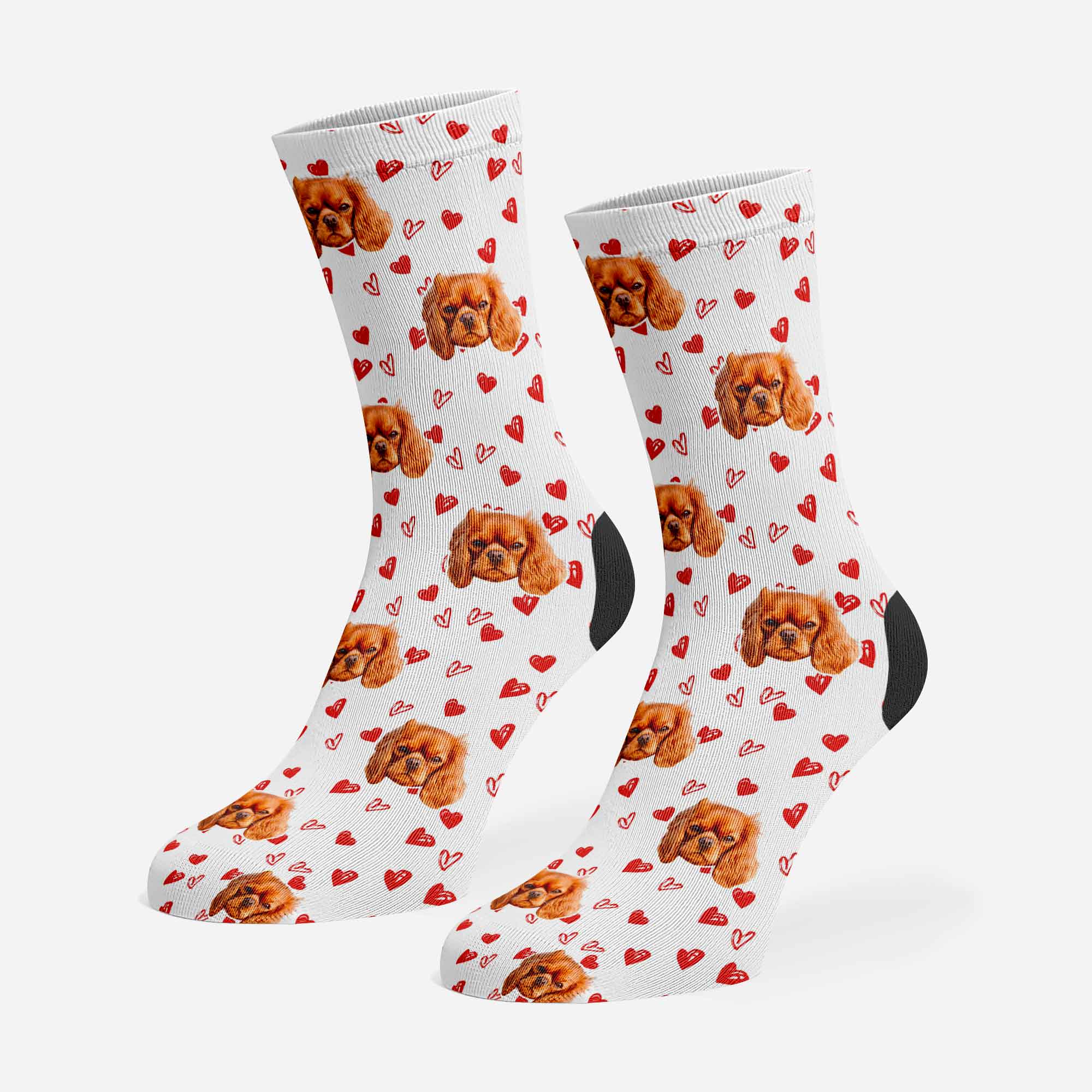 Your Dog Love Heart Socks