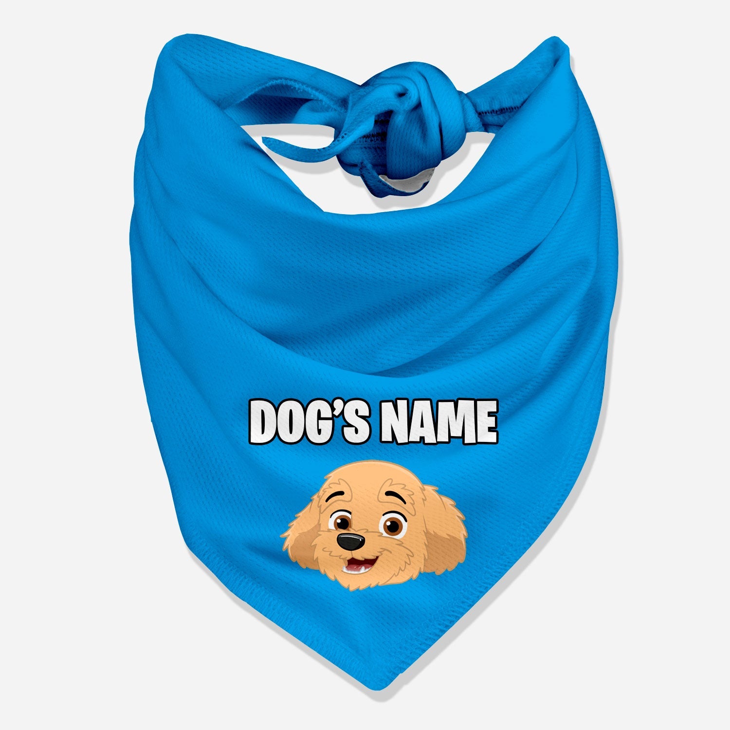 Your Dog Cartoon Personalized Bandana