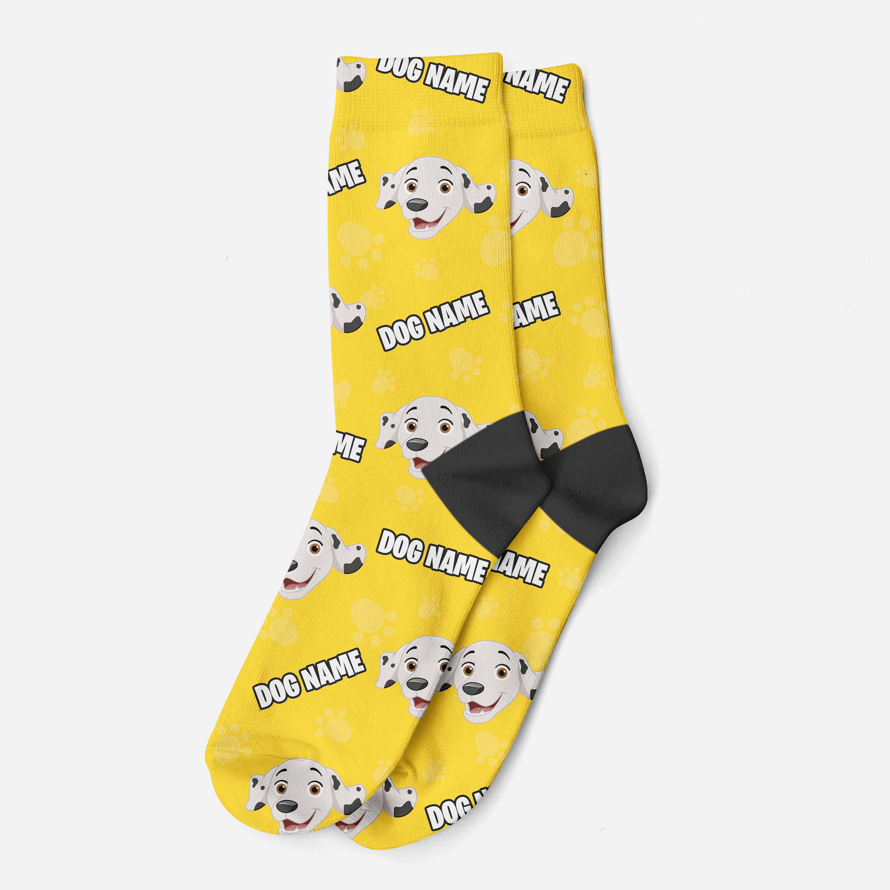 Your Cartoon Dog Personalized Socks