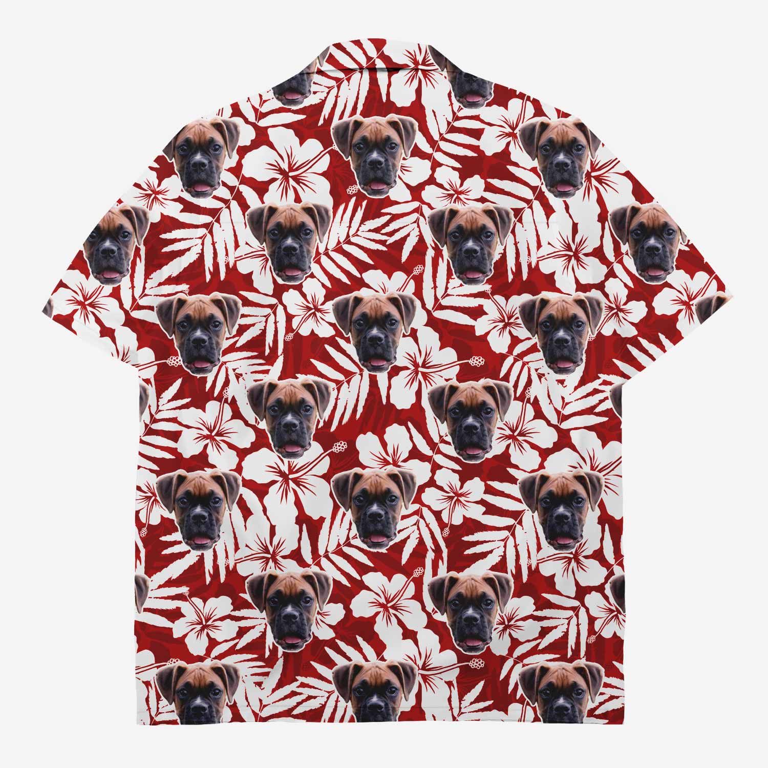 Your Dog Red Custom Hawaiian Shirt