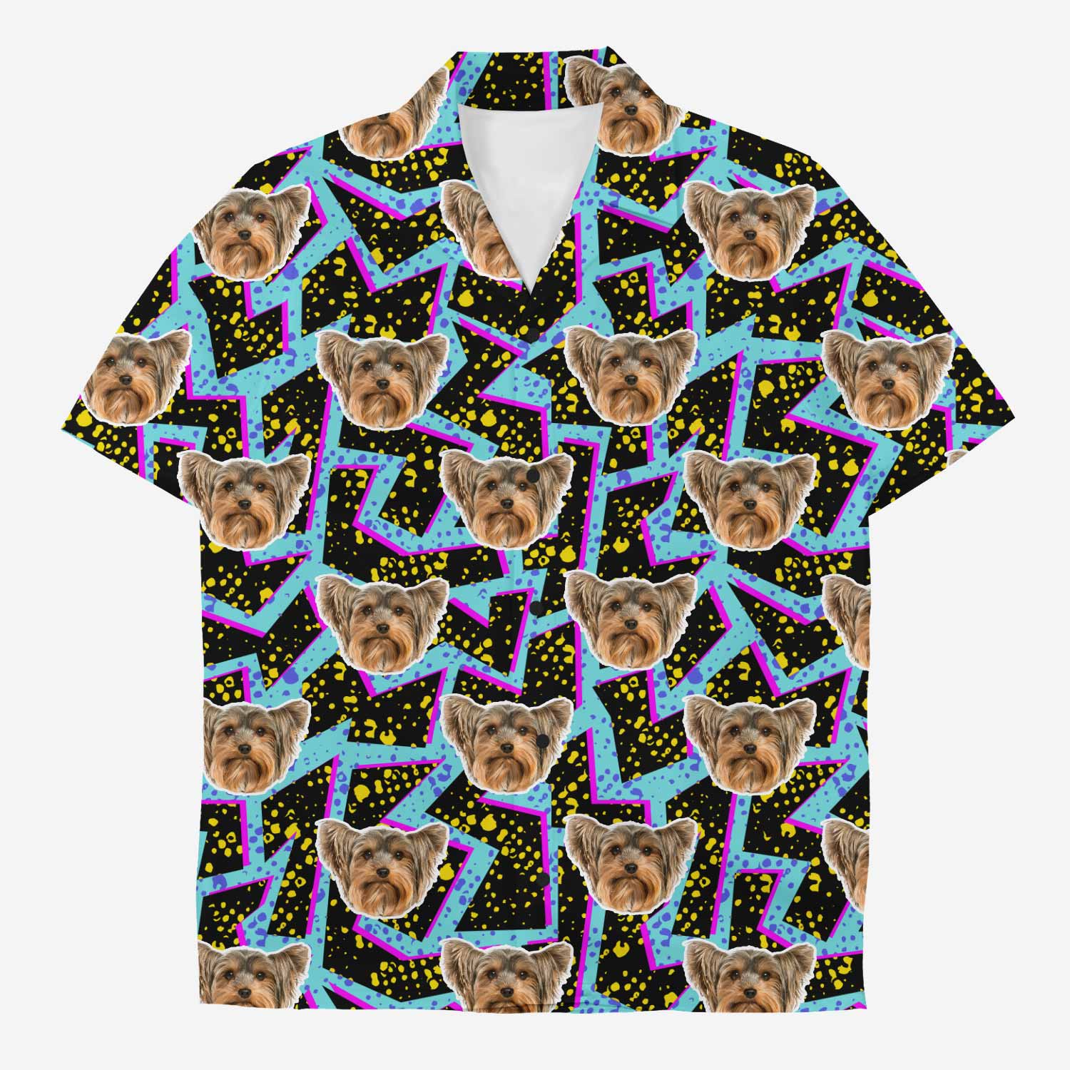 Your Dog Retro Custom Hawaiian Shirt
