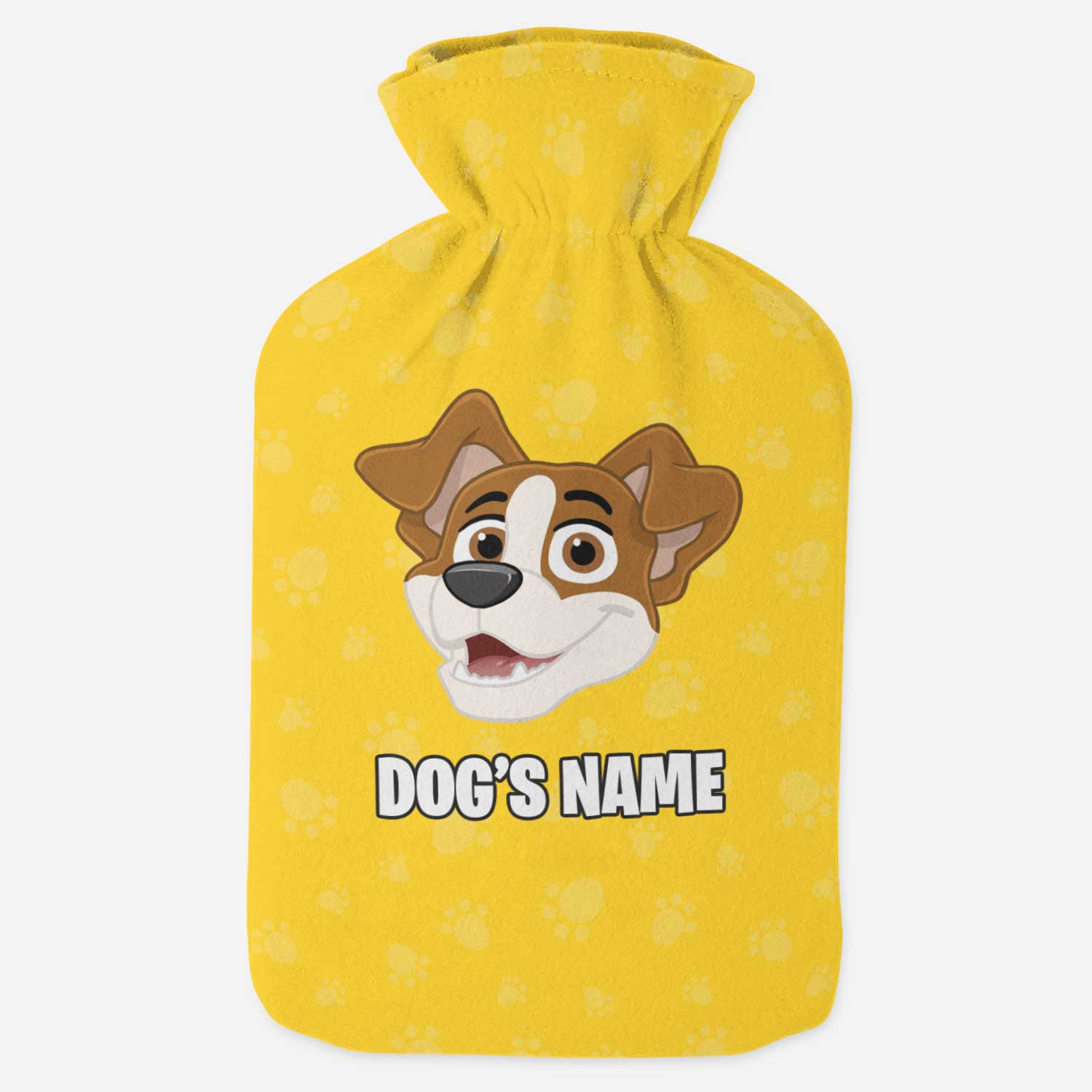 Your Dog Cartoon Personalized Hot Water Bottle