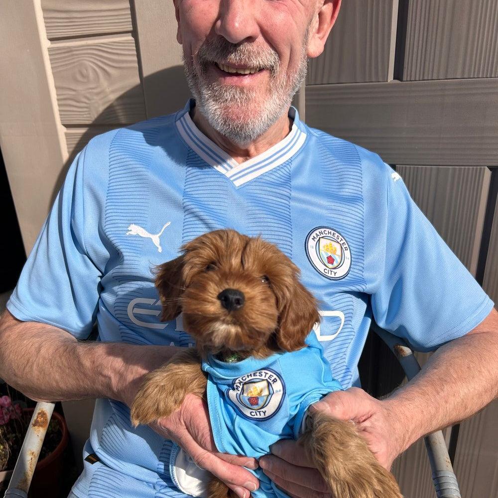 Man City Dog Shirt