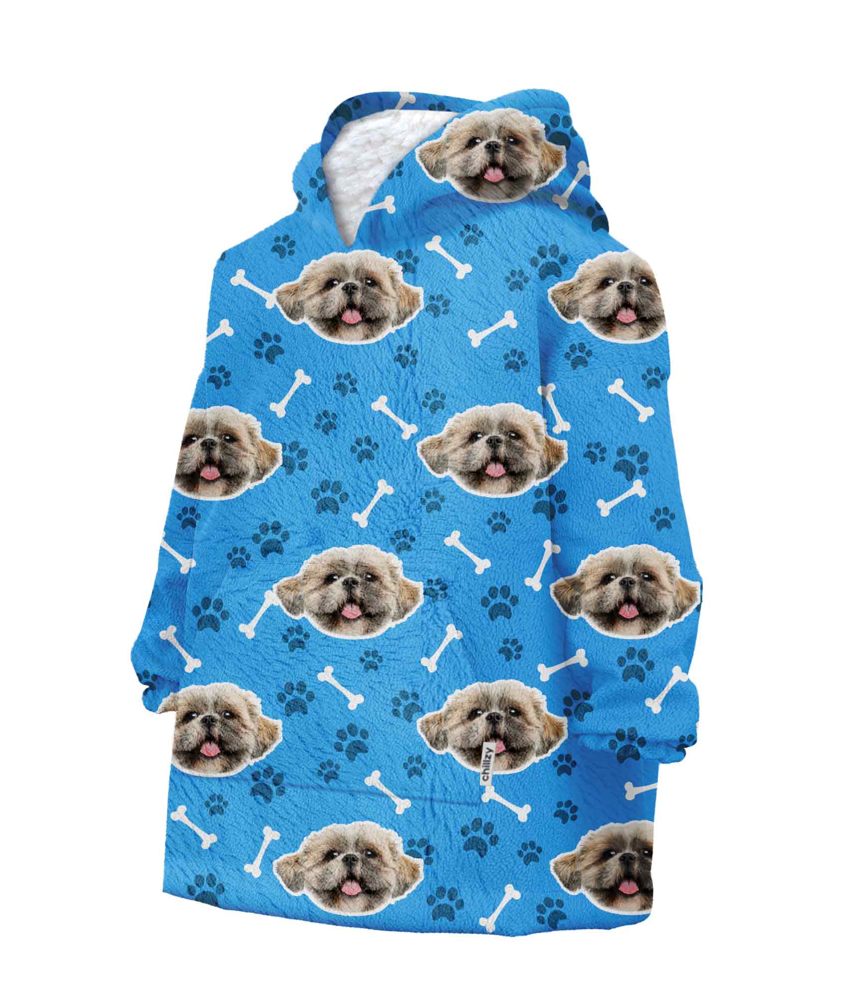Your Dog Chillzy Kids Hoodie Blanket