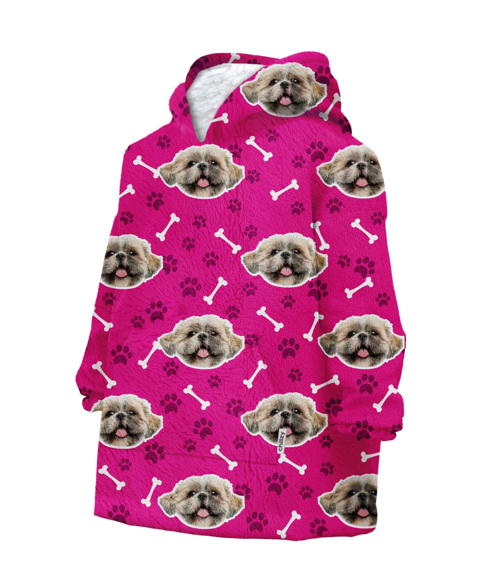 Your Dog Chillzy Kids Hoodie Blanket
