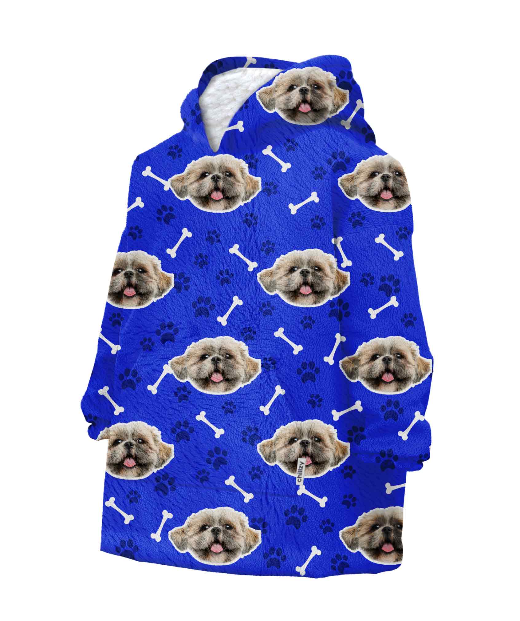 Your Dog Chillzy Kids Hoodie Blanket