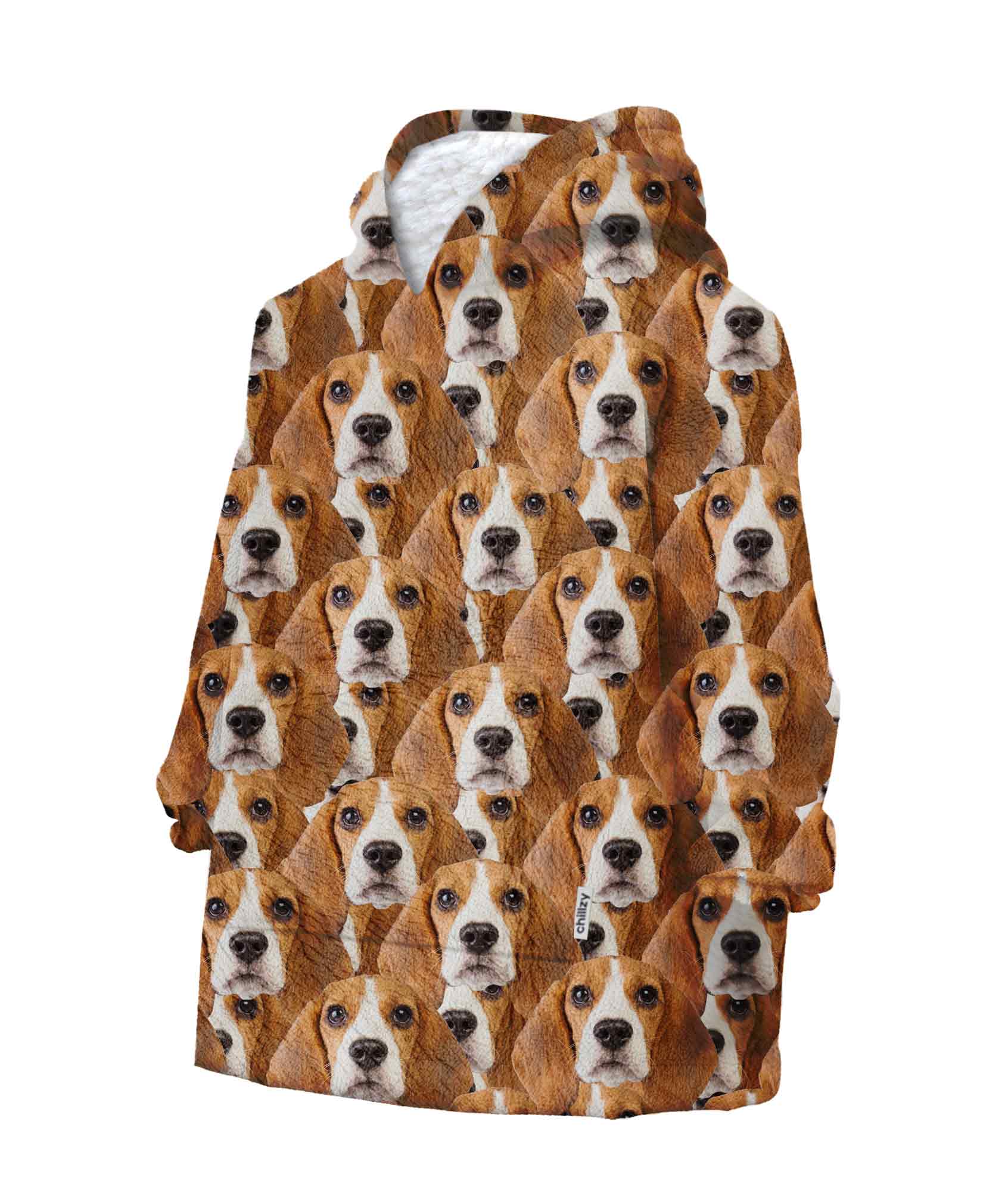 Dog Mash Kids Hoodie Blanket