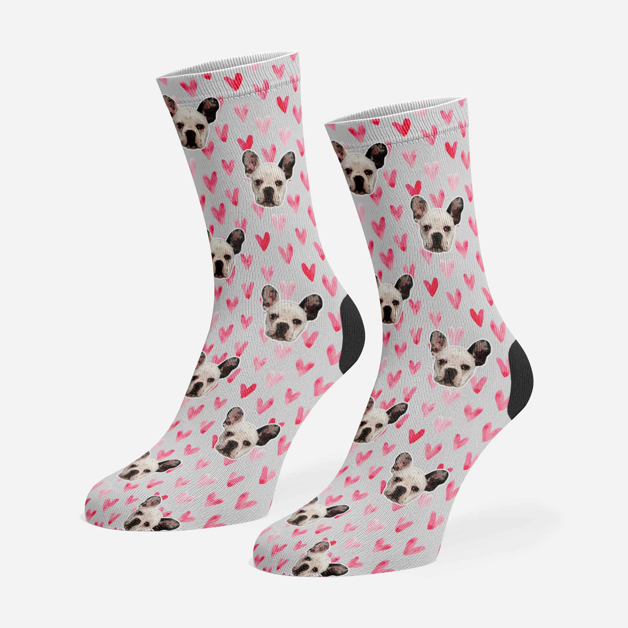 Love Heart Dogzy Socks