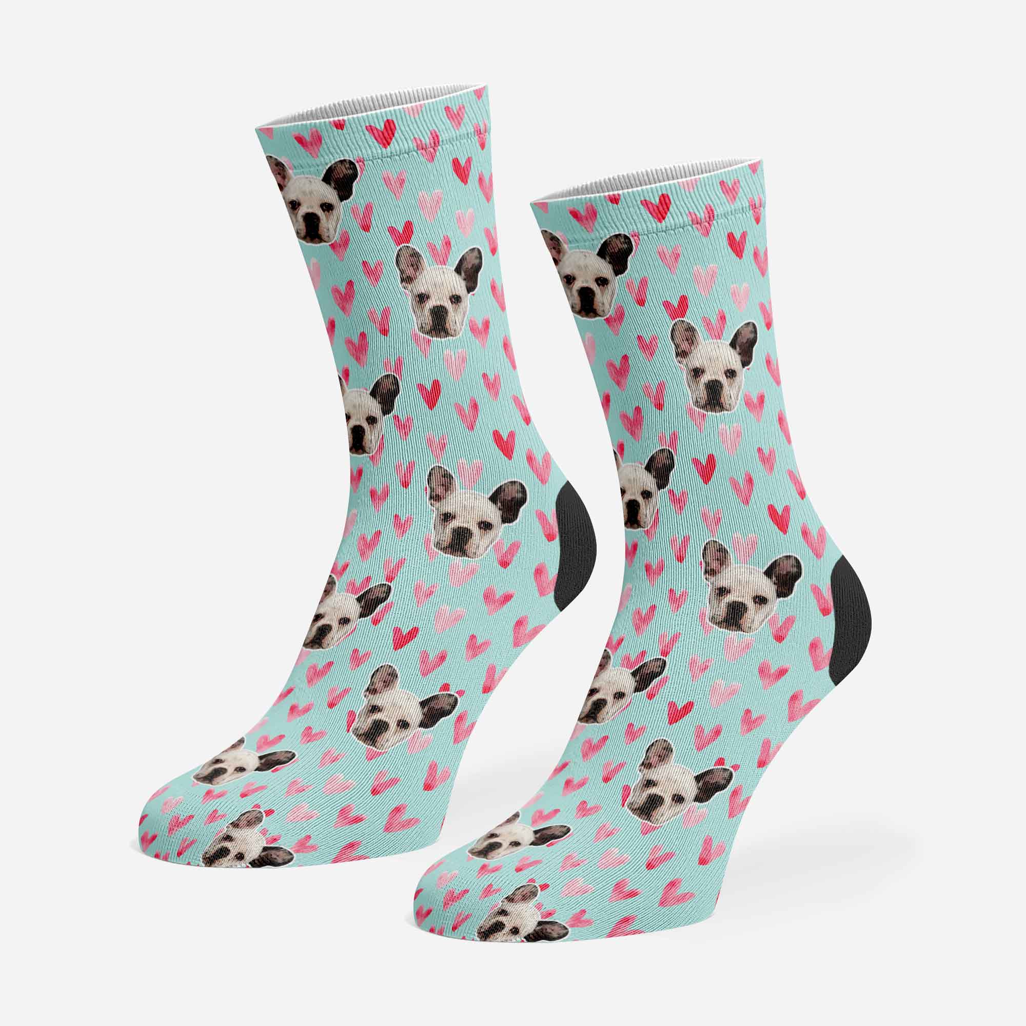 Love Heart Dogzy Socks