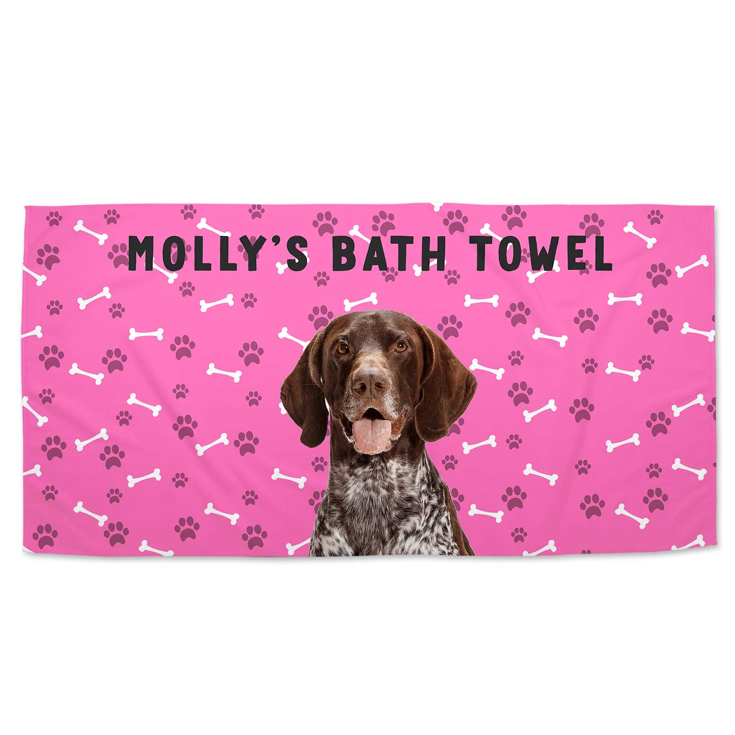 Your Dog Name Towel