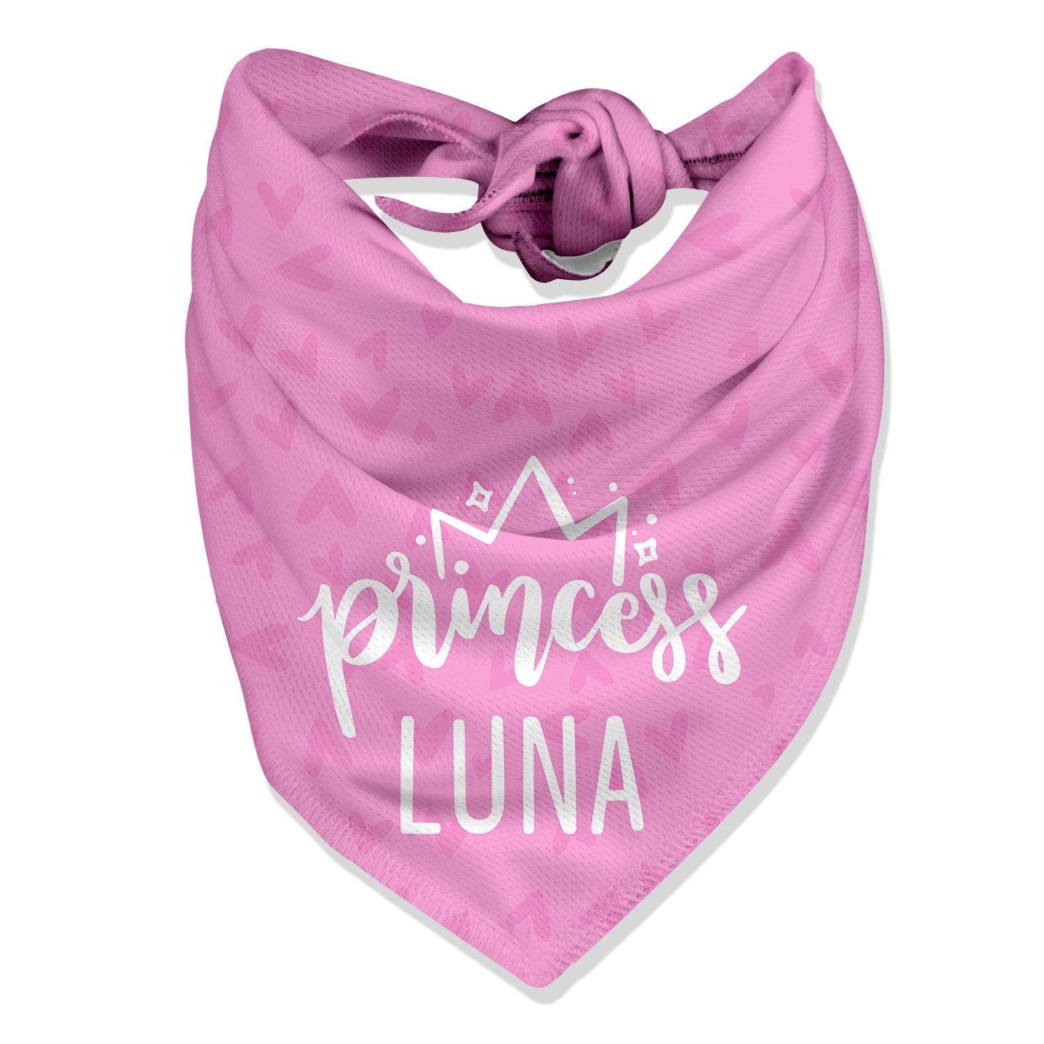 Princess Personalized Dog Bandana