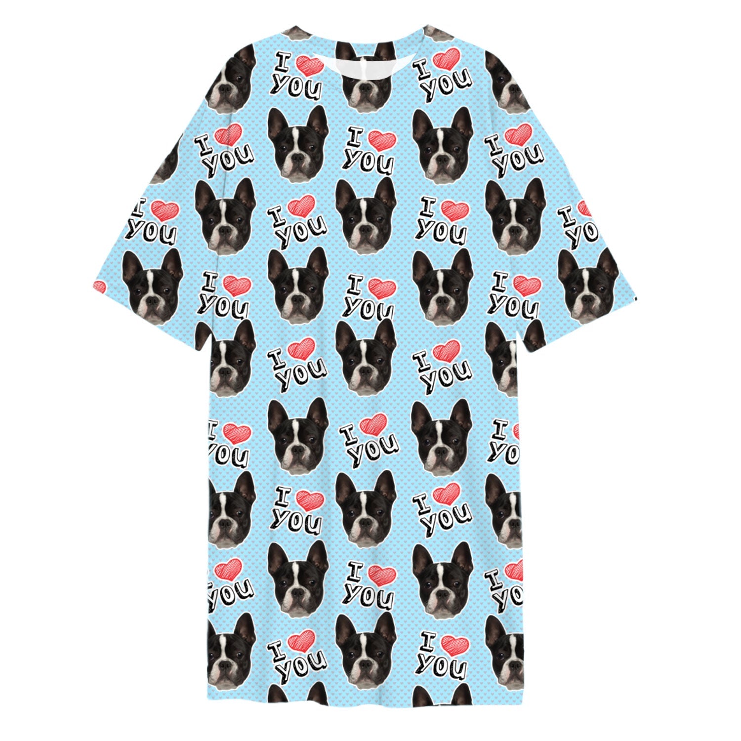 I Heart You Custom Sleep Tee