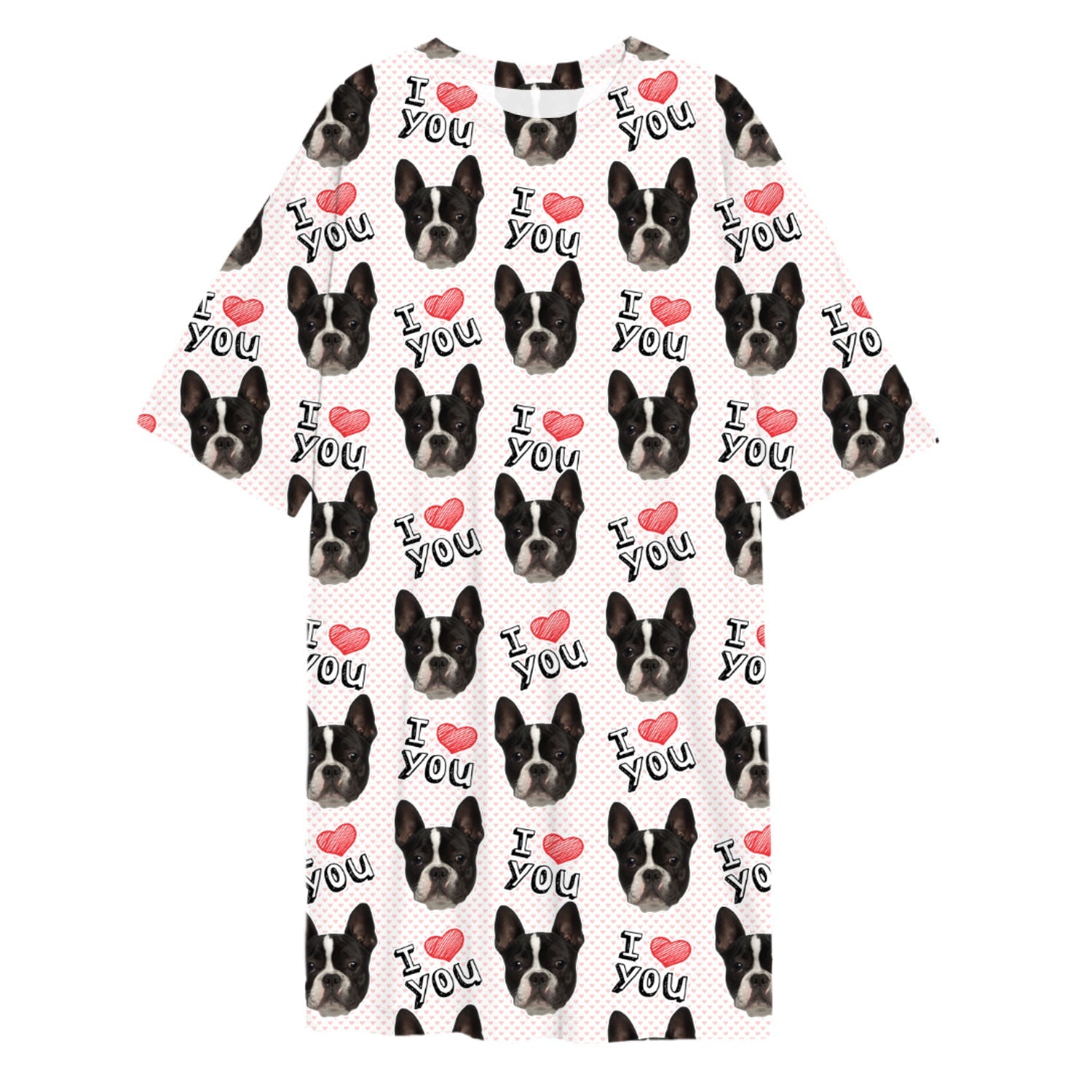 I Heart You Custom Sleep Tee