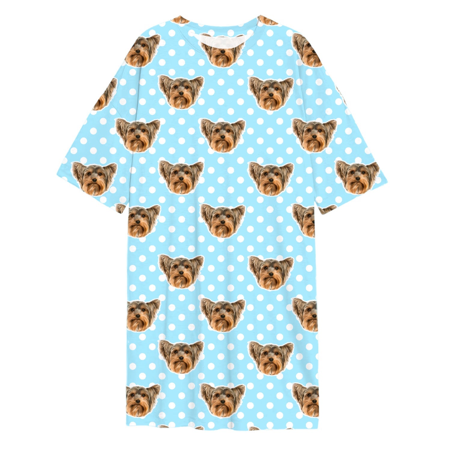 Polka Dot Custom Sleep Tee