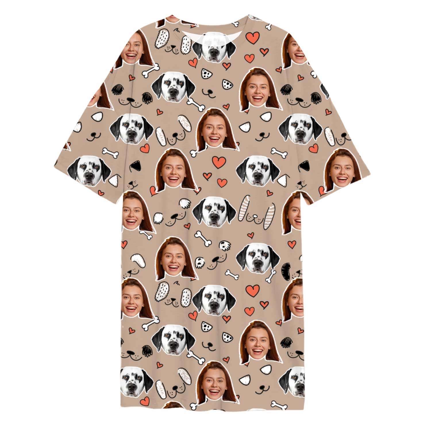 Dog Doodle Custom Sleep Tee