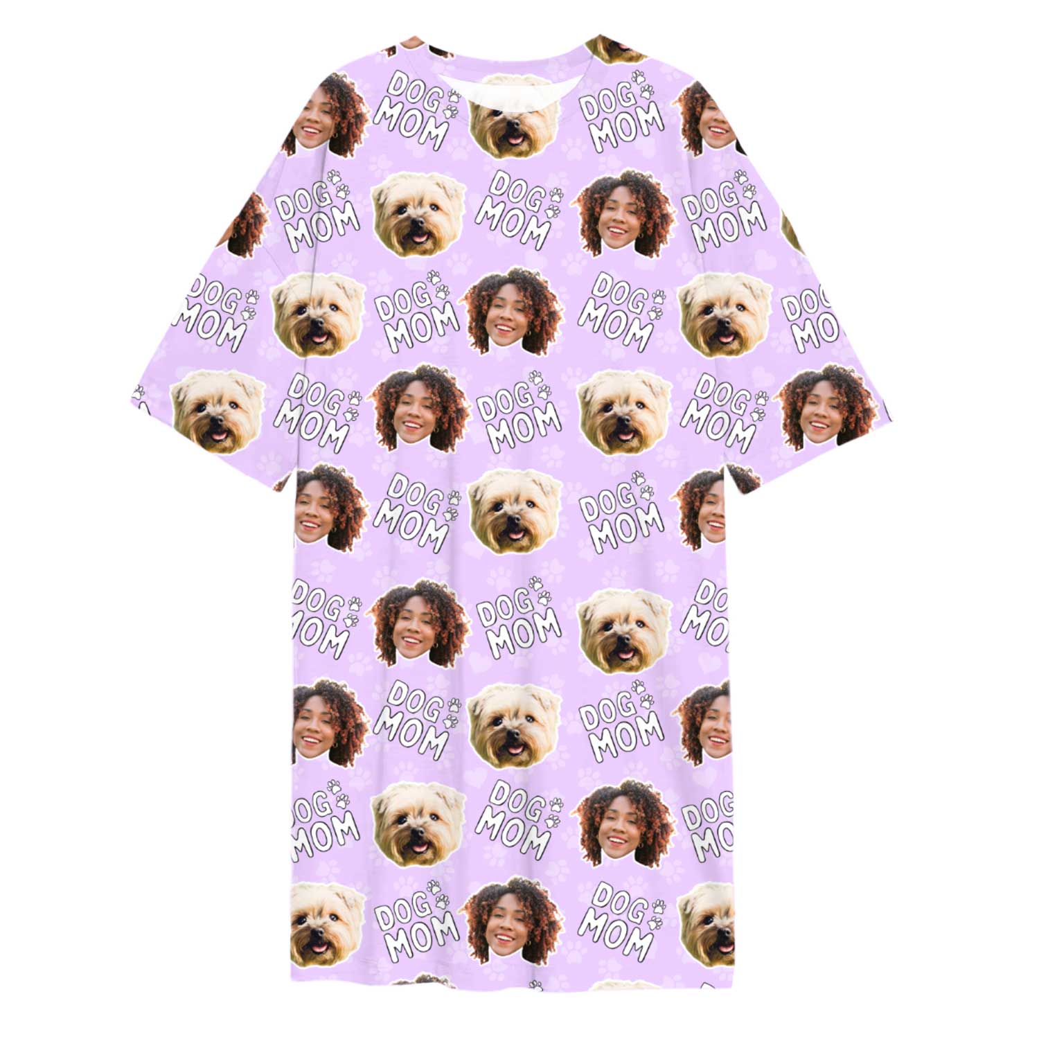 Dog Mom Custom Sleep Tee