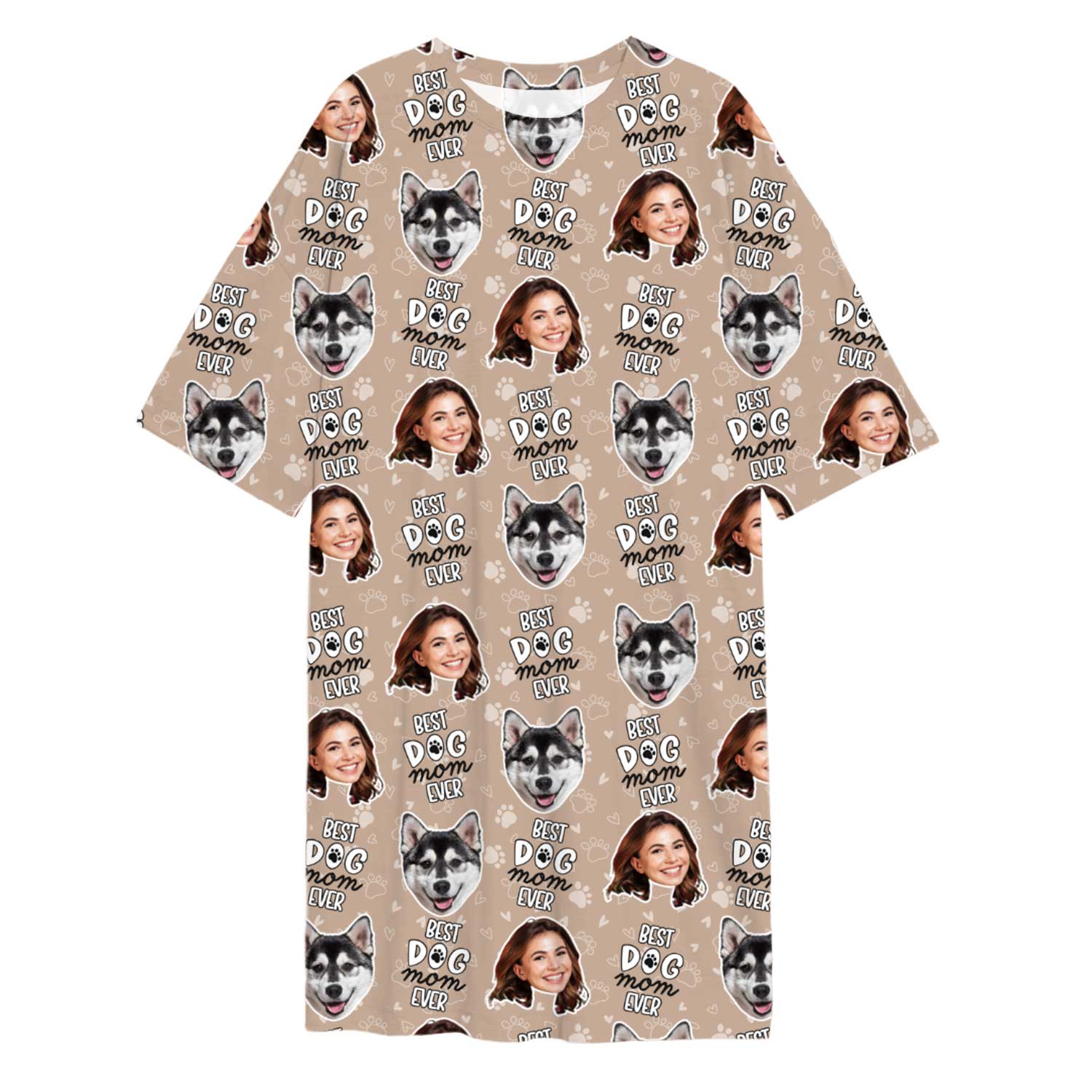 Best Dog Mom Ever Custom Sleep Tee