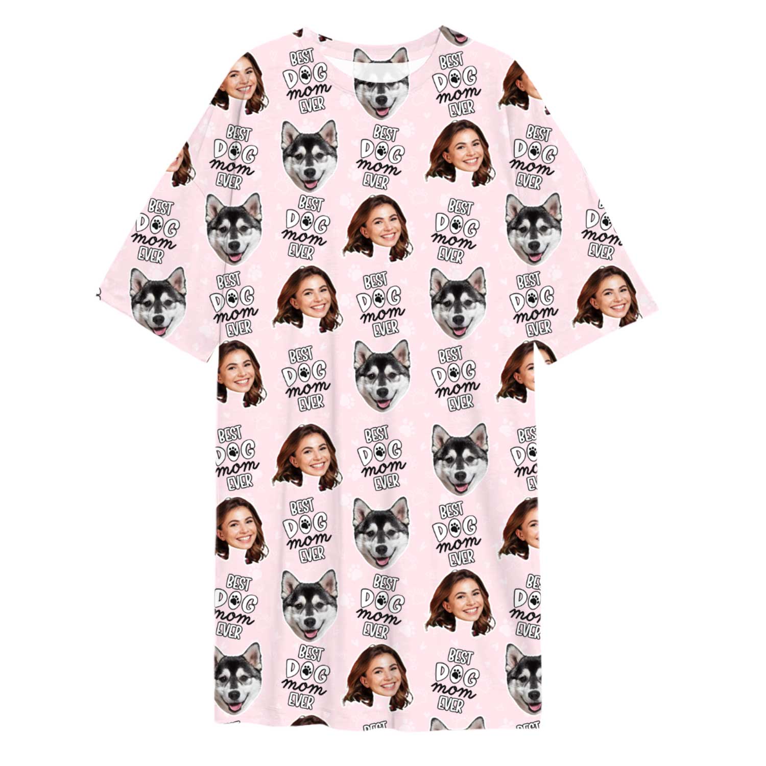 Best Dog Mom Ever Custom Sleep Tee