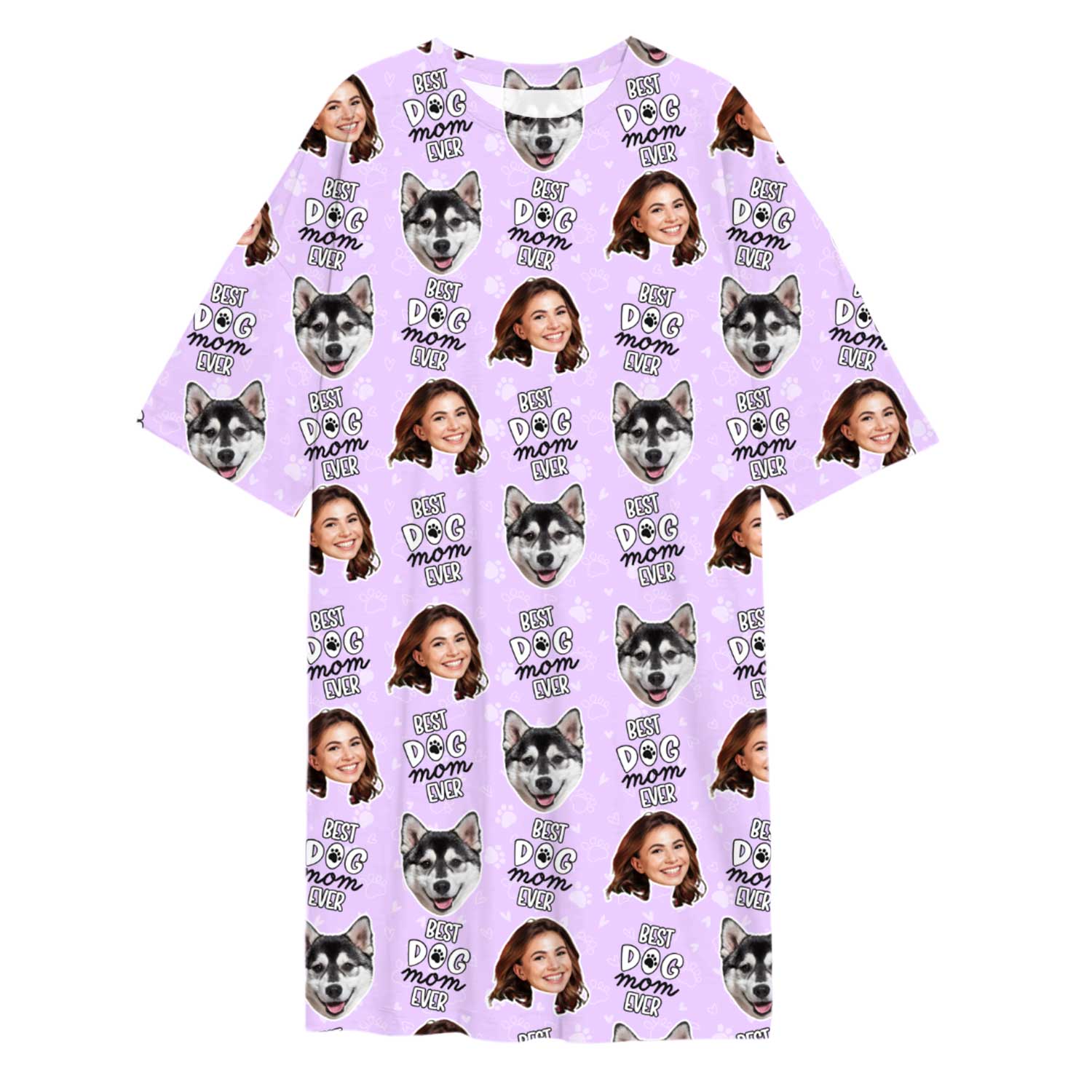 Best Dog Mom Ever Custom Sleep Tee