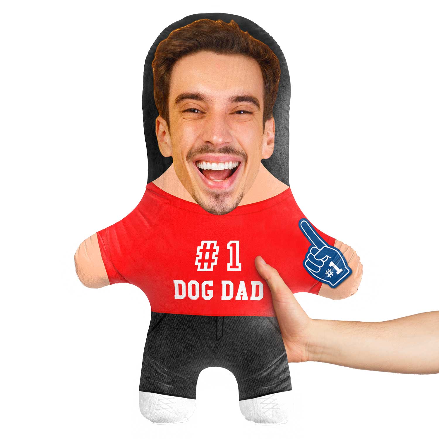 #1 Dog Dad Teddy Bear